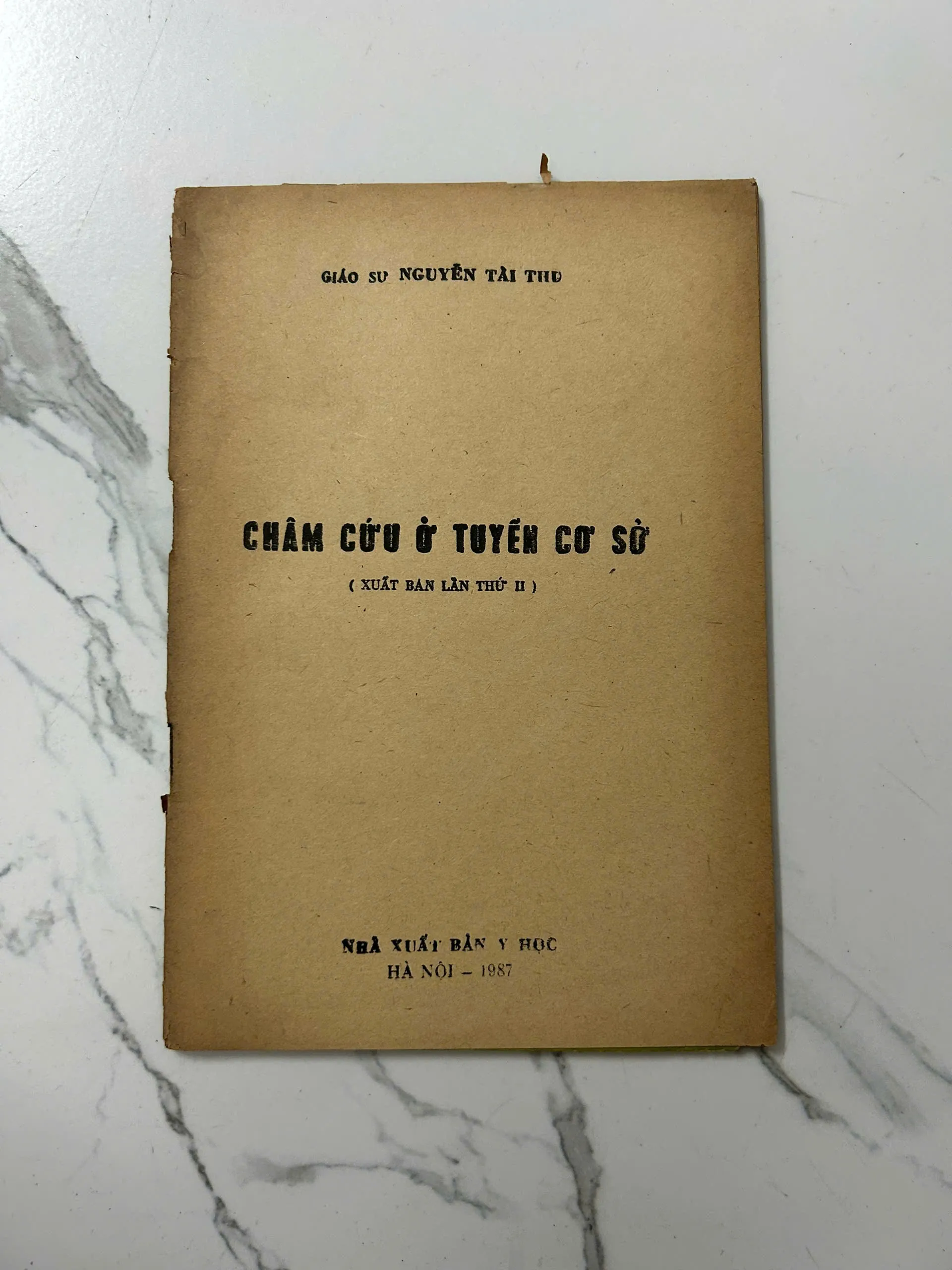 Châm cứu ở tuyến cơ sở - Giáo sư Nguyễn Tài Thu