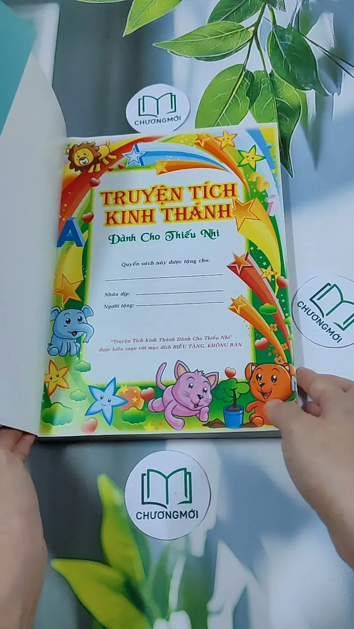 [MIỄN PHÍ BỌC SÁCH] Truyện Tích Kinh Thánh Dành Cho Thiếu Nhi 634457