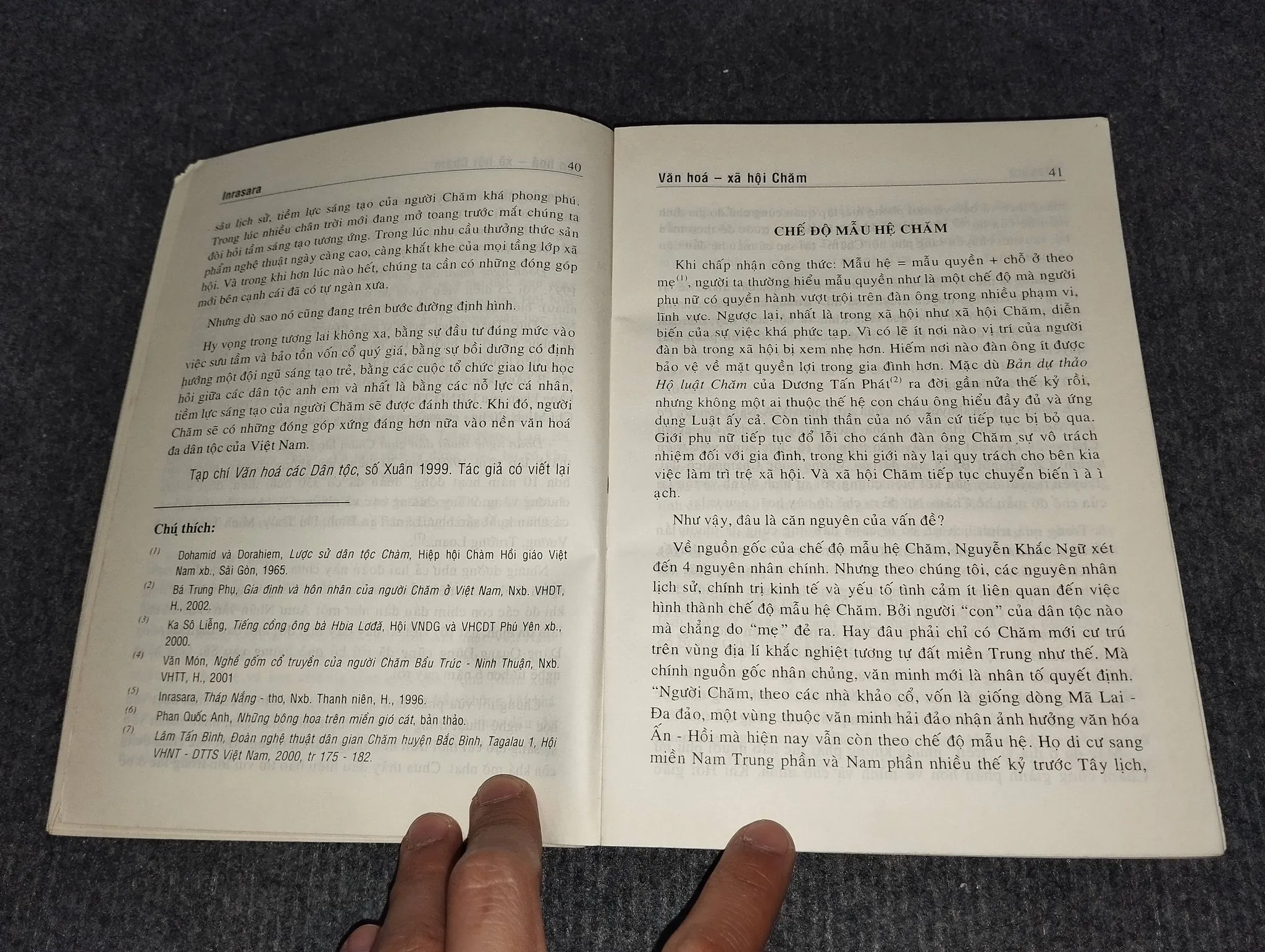 VĂN HOÁ - XÃ HỘI CHĂM NGHIÊN CỨU & ĐỐI THOẠI 992519