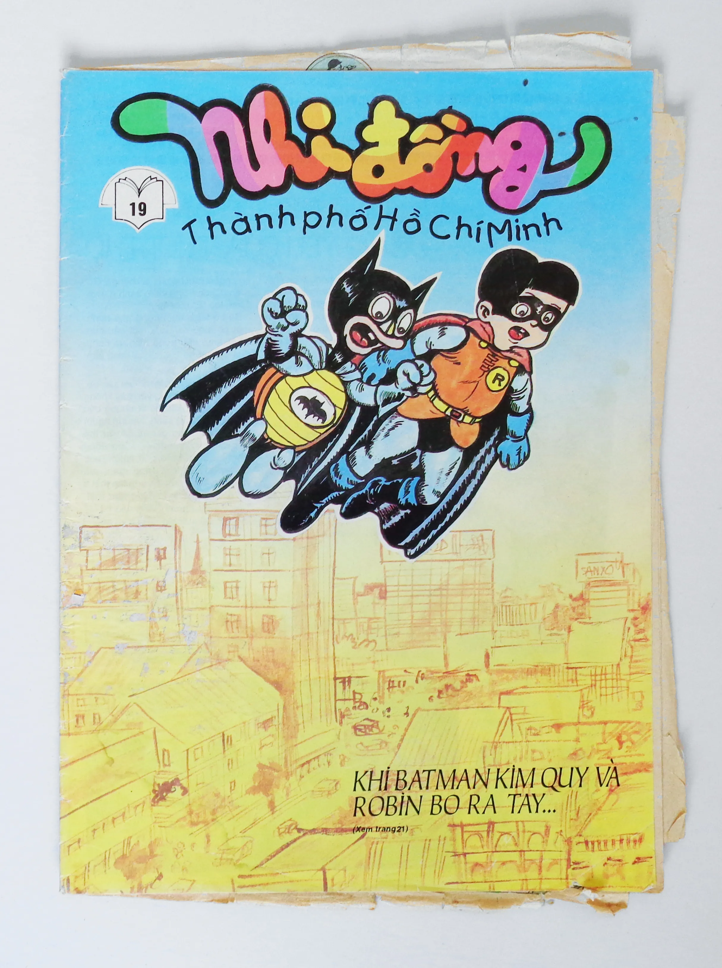 Báo Nhi đồng thành phố Hồ Chí Minh xưa (Số 19 - Năm 1996)