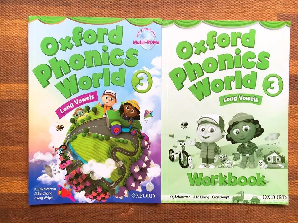 Oxford phonics world - Level 3 - 2 quyển