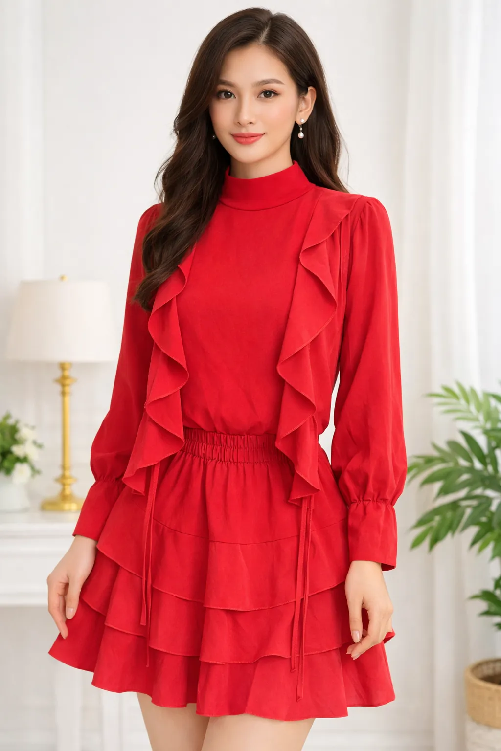 “Em set đỏ xinh xắn đã về ❤️ Dáng tôn dáng, mặc lên cực kỳ nổi bật 