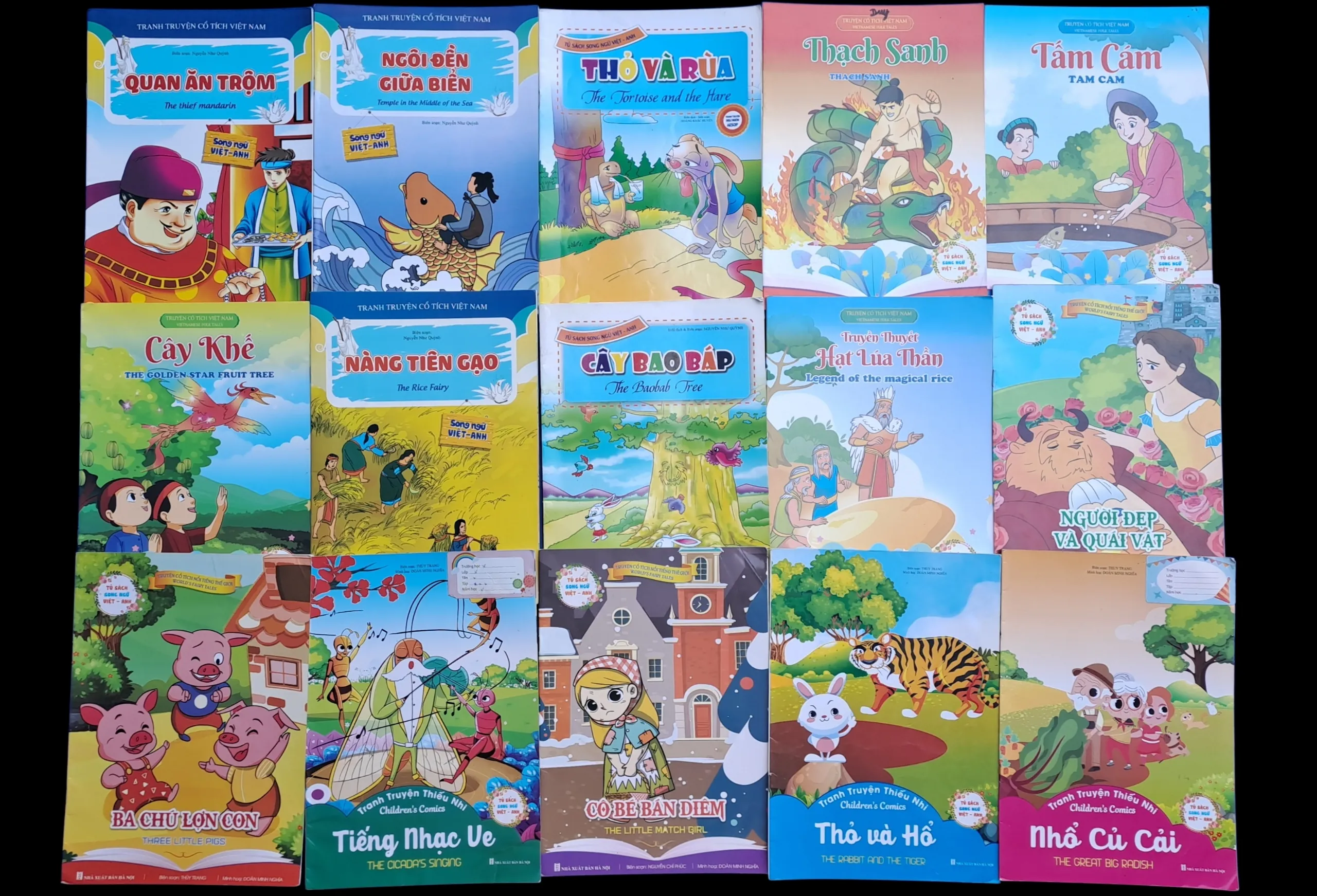 Truyện cổ tích song ngữ Anh Việt (Set 33 cuốn không trùng) 731544