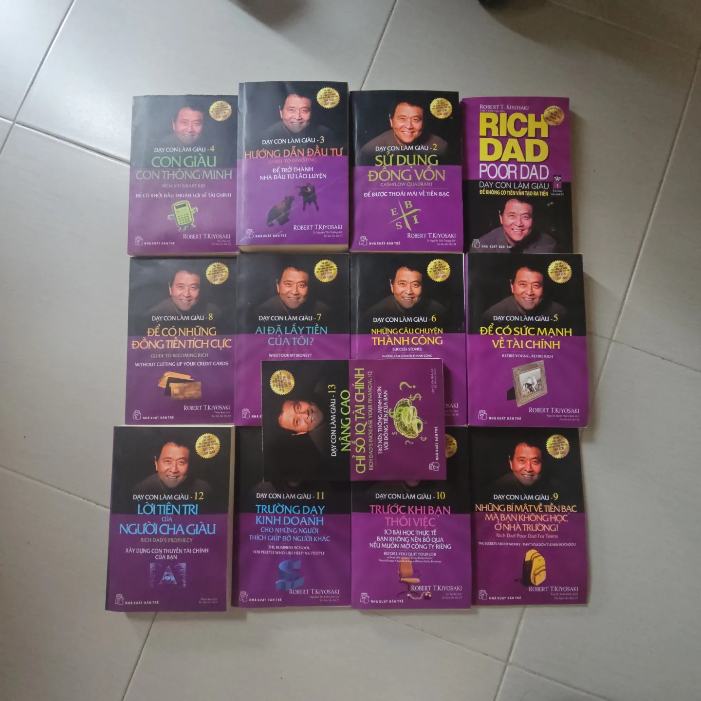 Combo 13 quyển Dạy con làm giàu