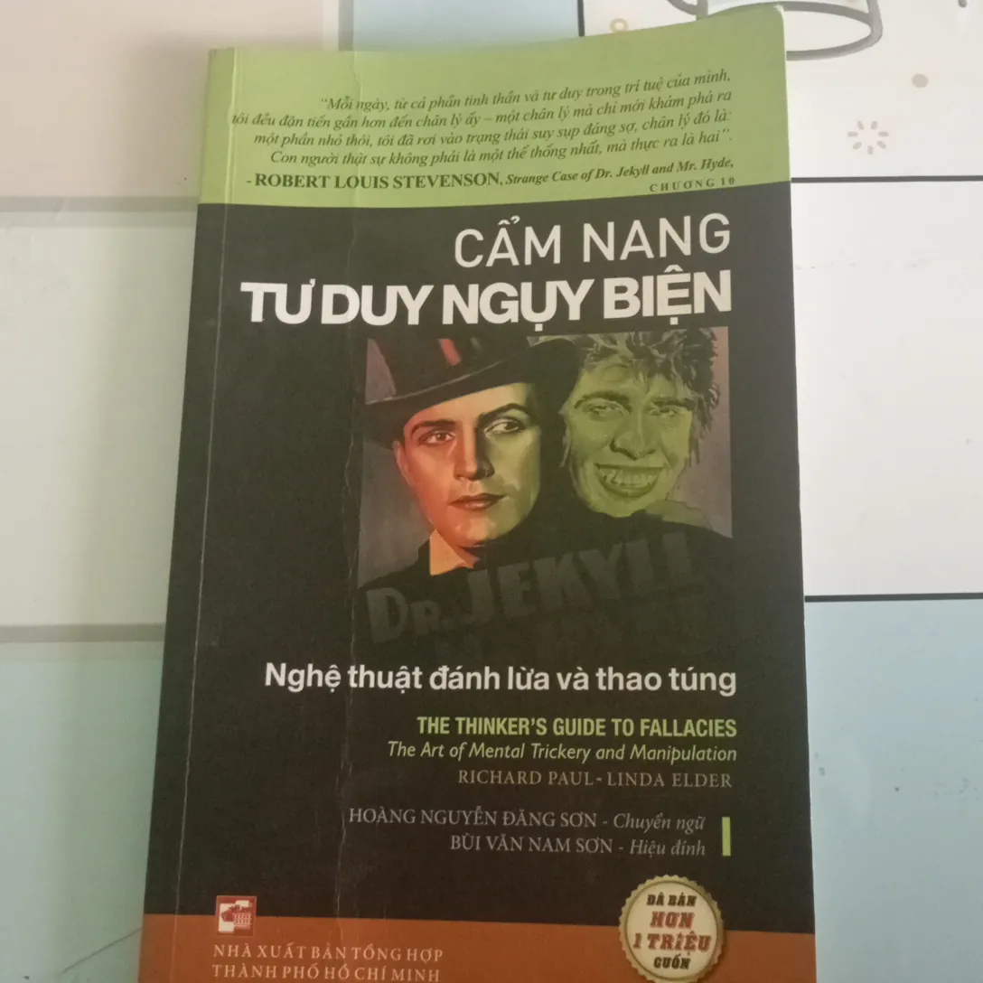 CẨM NANG TƯ DUY NGỤY BIỆN