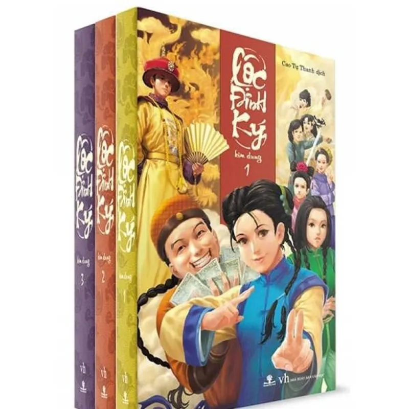 Truyện - Lộc Đỉnh Ký - Kim Dung - sách nguyên seal