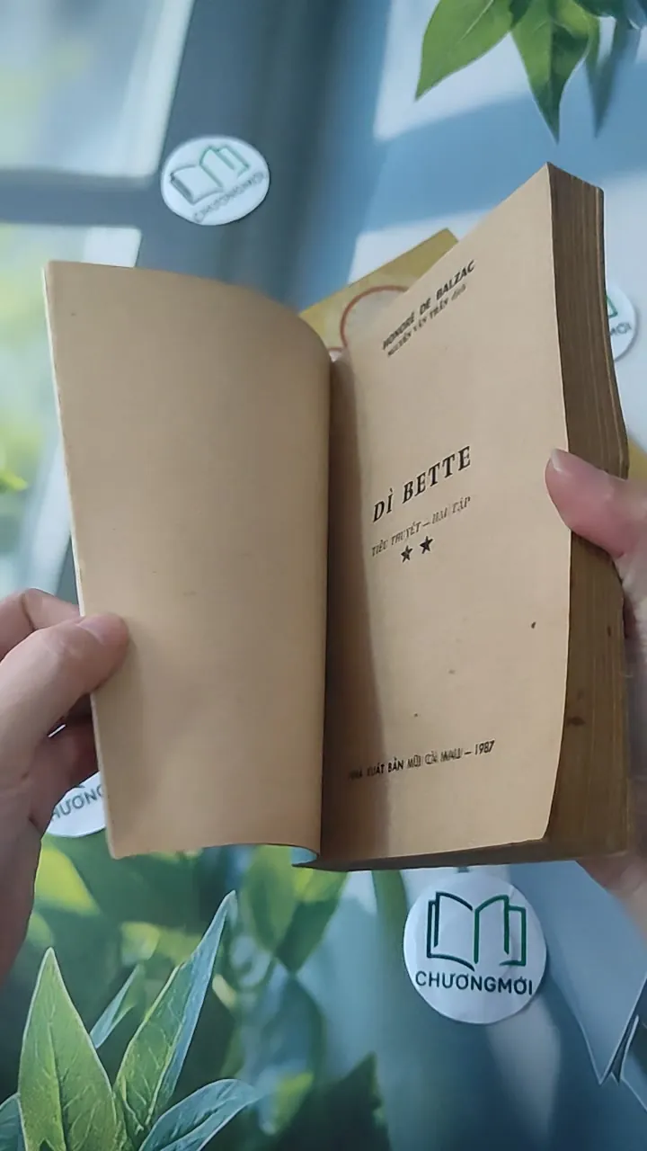 [MIỄN PHÍ BỌC SÁCH] [XƯA] Bộ Dì Bette 1 + 2 (1987) - Honoré de Balzac 997779