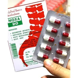 Viên uống noxa 20 Thái Lan chính hãng, giảm đau xương khớp, thoát vị đĩa đệm lốc 12 hộp 722721