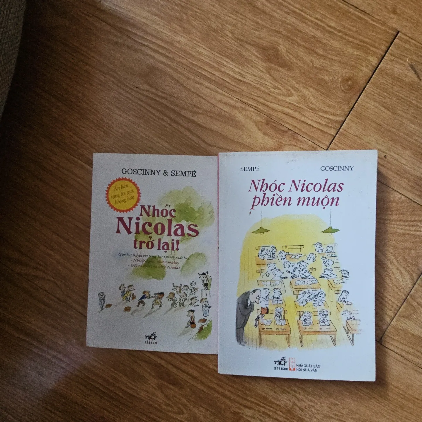 Nhóc Nicolas phiền muộn tặng kèm nhóc Nicolas trở lại