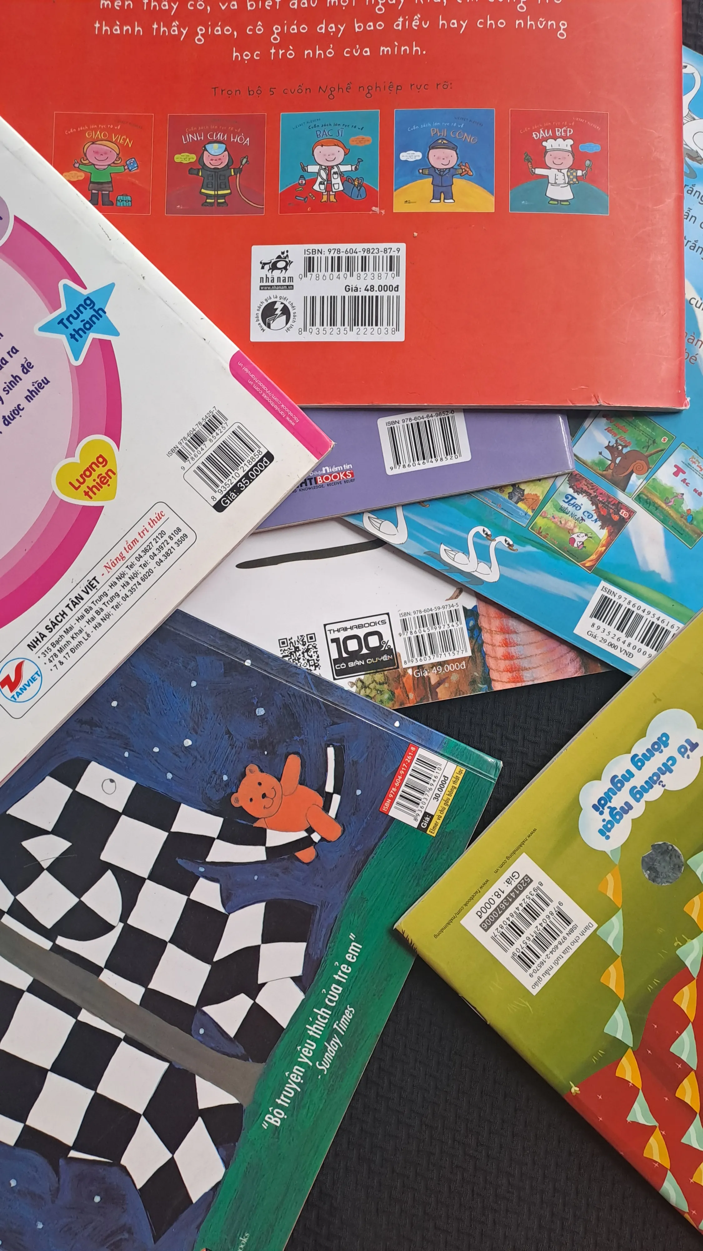  Set 38 cuốn sách truyện mỏng phù hợp cho bé từ 0 - 6 tuổi 972188