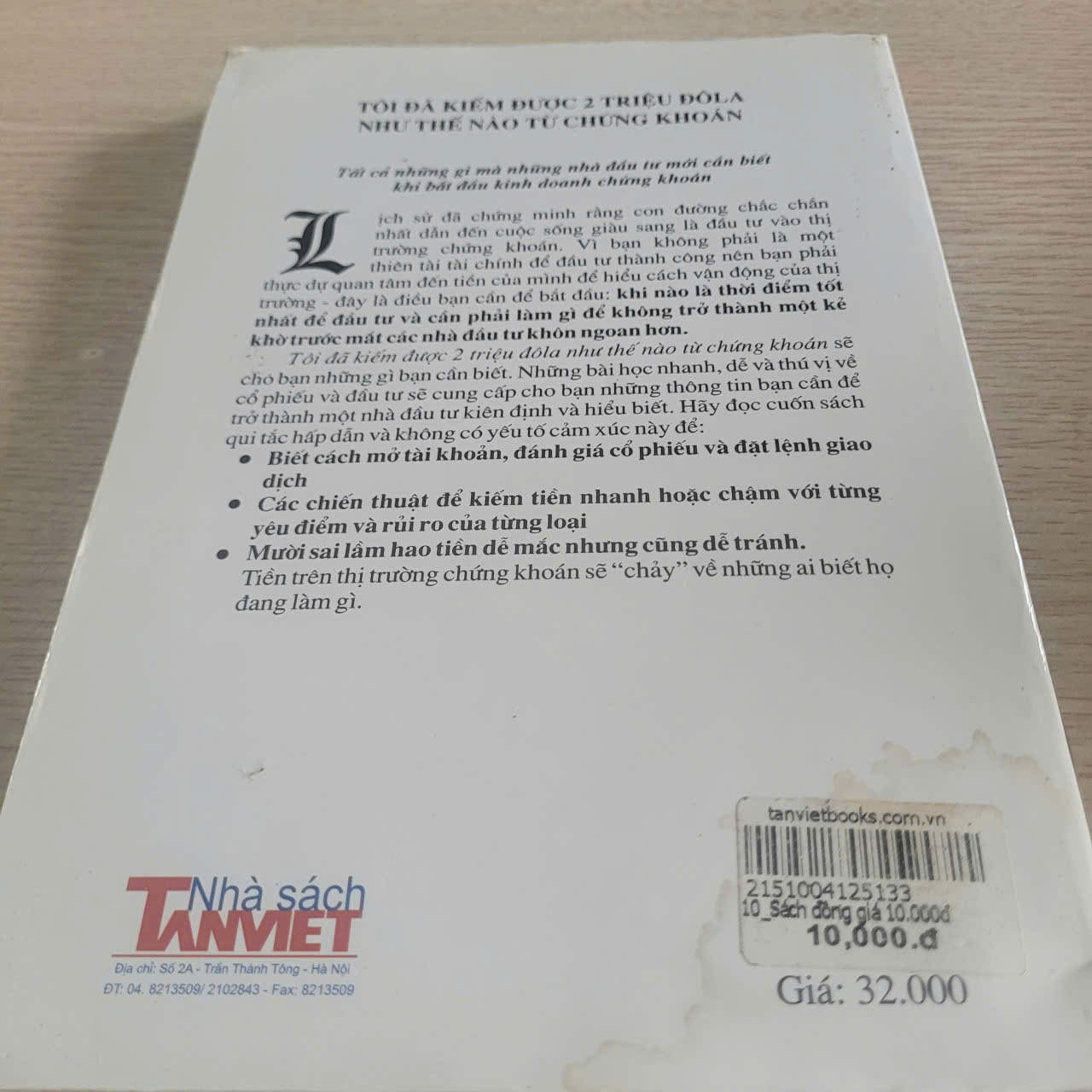 Tôi Đã Kiếm Được 2 Triệu Đôla Như Thế Nào Trên Thị Trường Chứng Khoán	Nicolas Darvas 522586