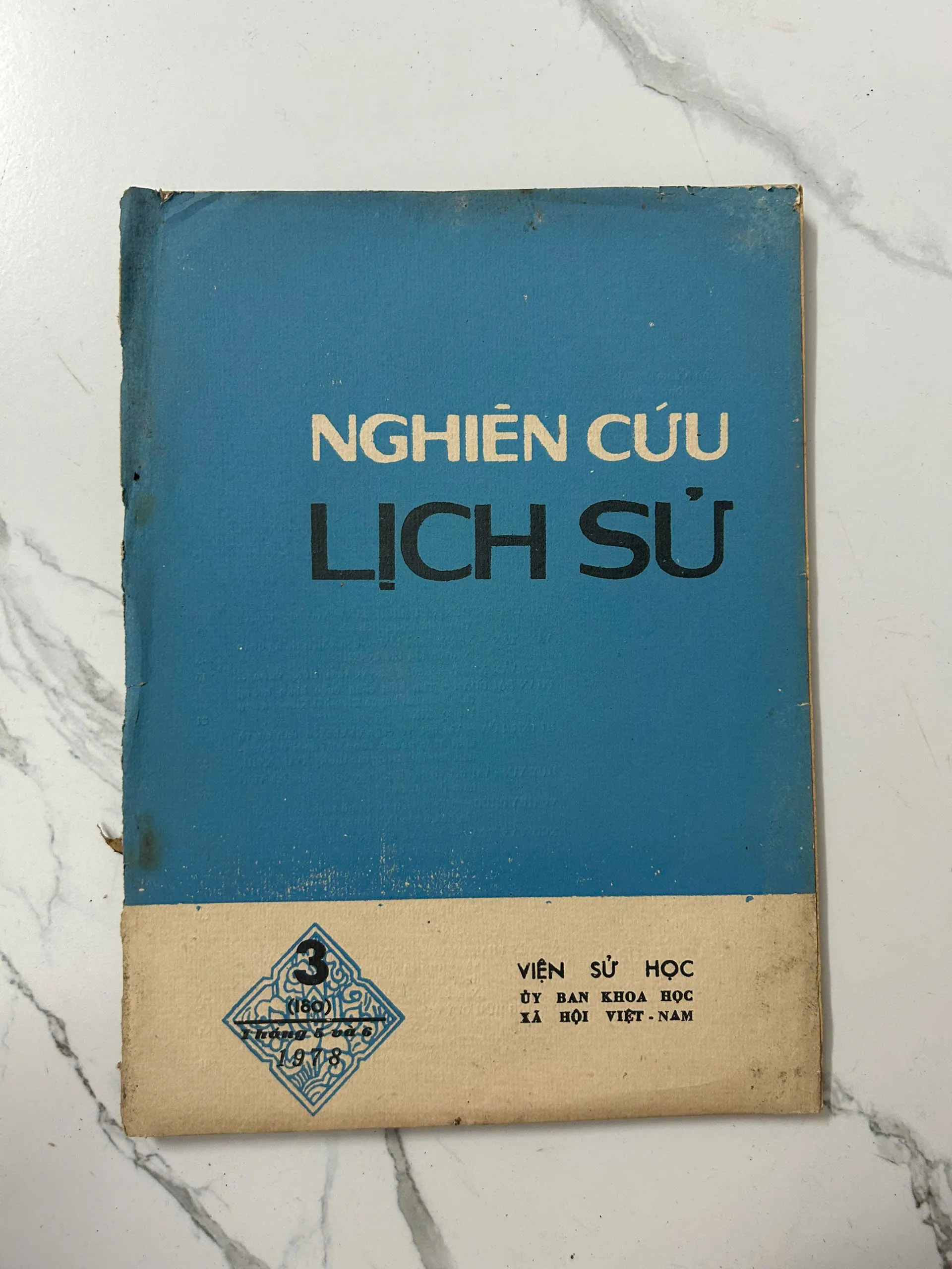 NGHIÊN CỨU LỊCH SỬ SỐ 3 NĂM 1978 - VIỆN SỬ HỌC