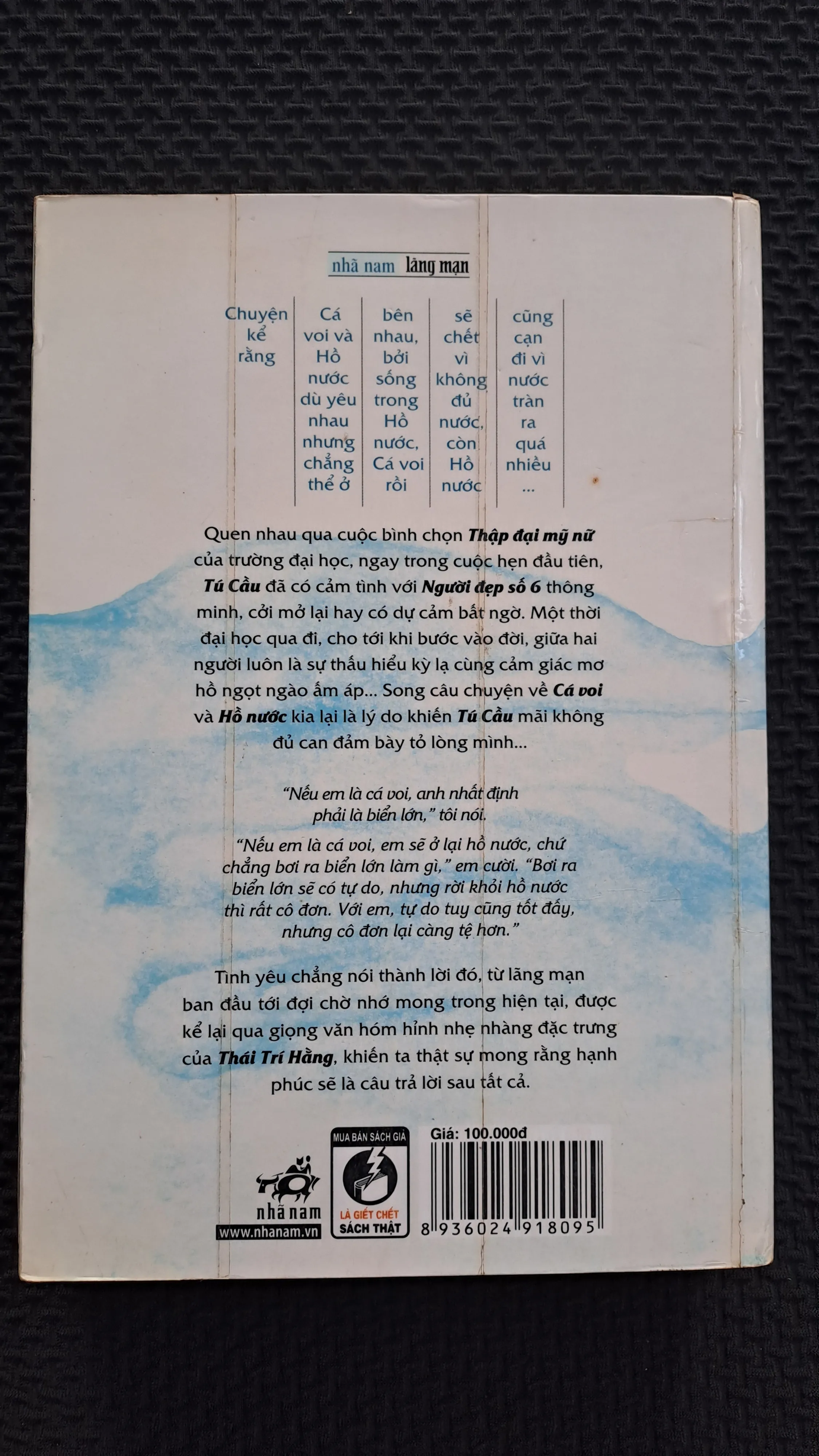 Cá voi và hồ nước - Thái Trí Hằng 973211