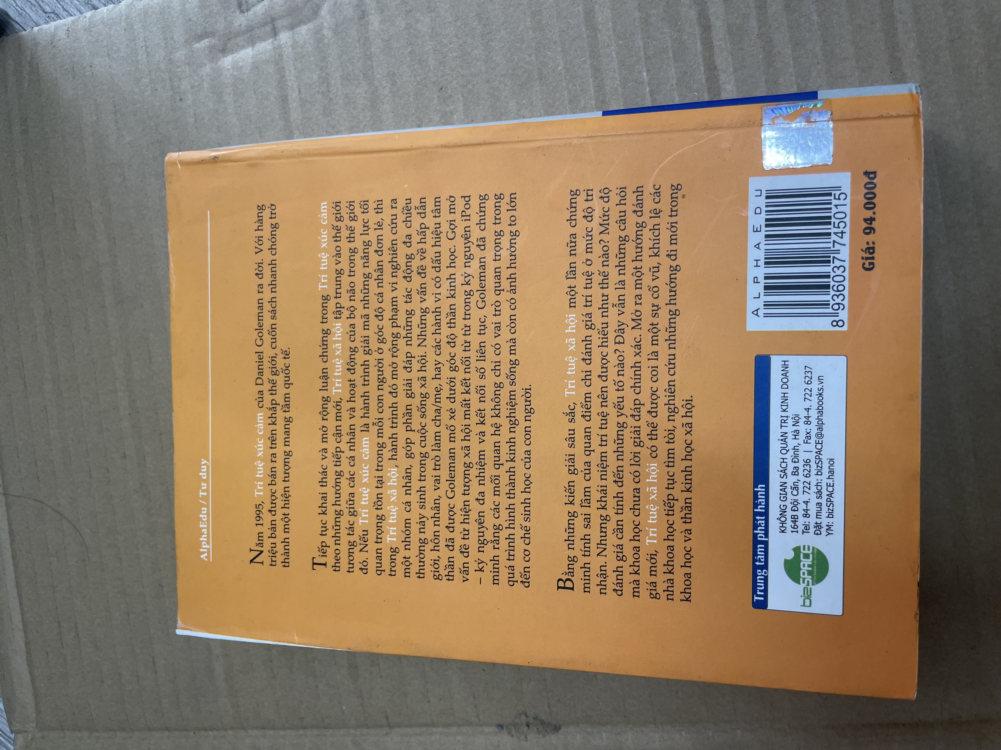 Trí Tuệ Xã Hội - Daniel Goleman - Sách Phát Triển Bản Thân 301710