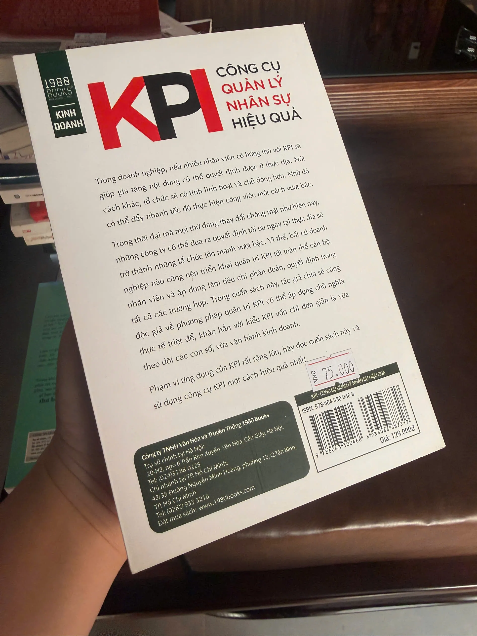 KPI – CÔNG CỤ QUẢN LÝ NHÂN SỰ HIỆU QUẢ | Ryuichiro Nakao- K2 1001261