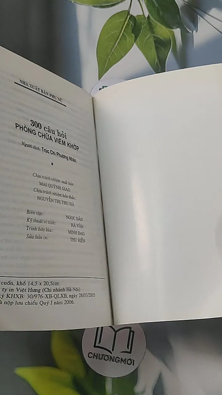 300 câu hỏi phòng chữa bệnh viêm khớp - Thi Quế Anh 688502