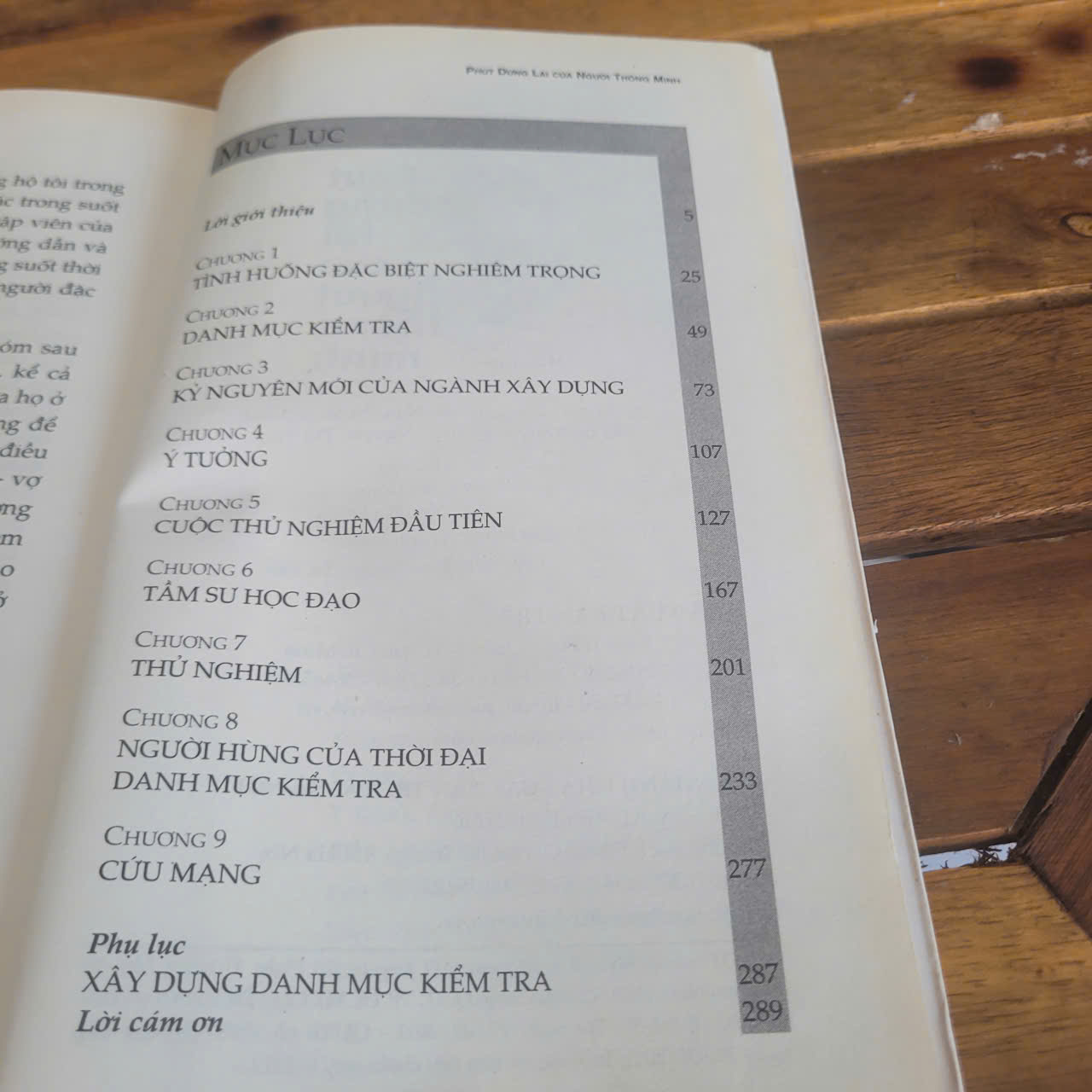 The Checklist Manifesto - Phút Dừng Lại của Người Thông Minh	Atul Gawande 524250