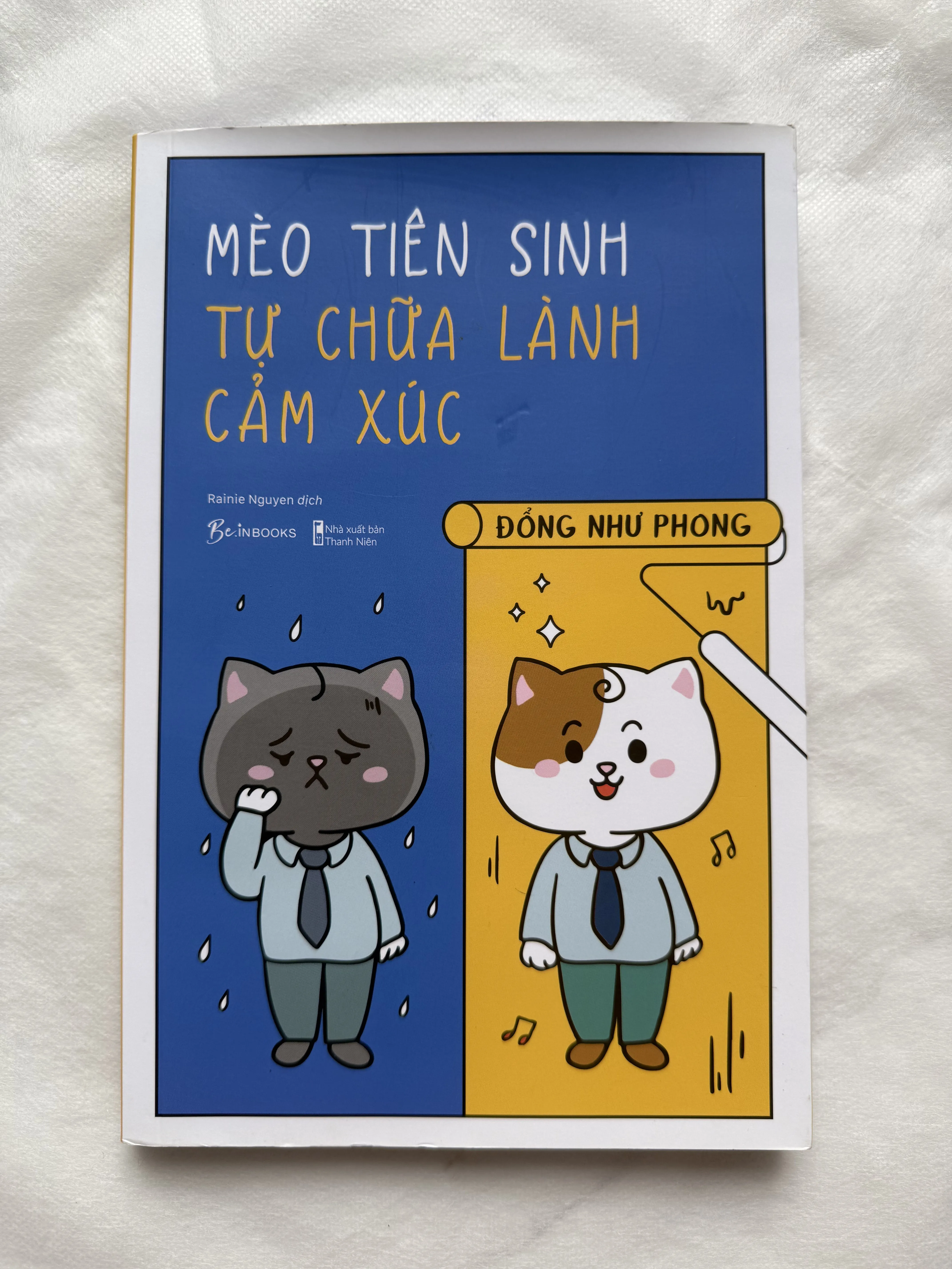 MÈO TIÊN SINH TỰ CHỮA LÀNH CẢM XÚC