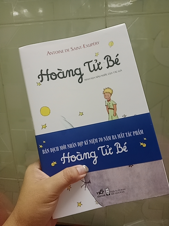 Sách Truyện Hoàng Tử Bé của Antoine de Saint-Exupéry in màu đẹp
