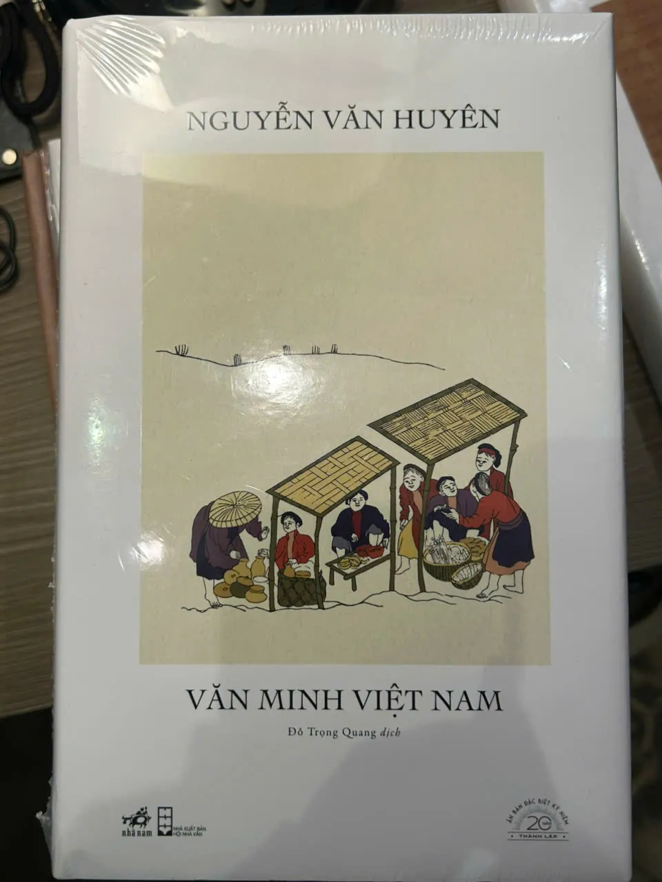 Văn minh Việt Nam - Seal số đẹp - Ấn bản đặc biệt 20 năm Nhã Nam