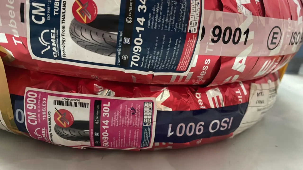 Vỏ xe Camel không ruột size 14