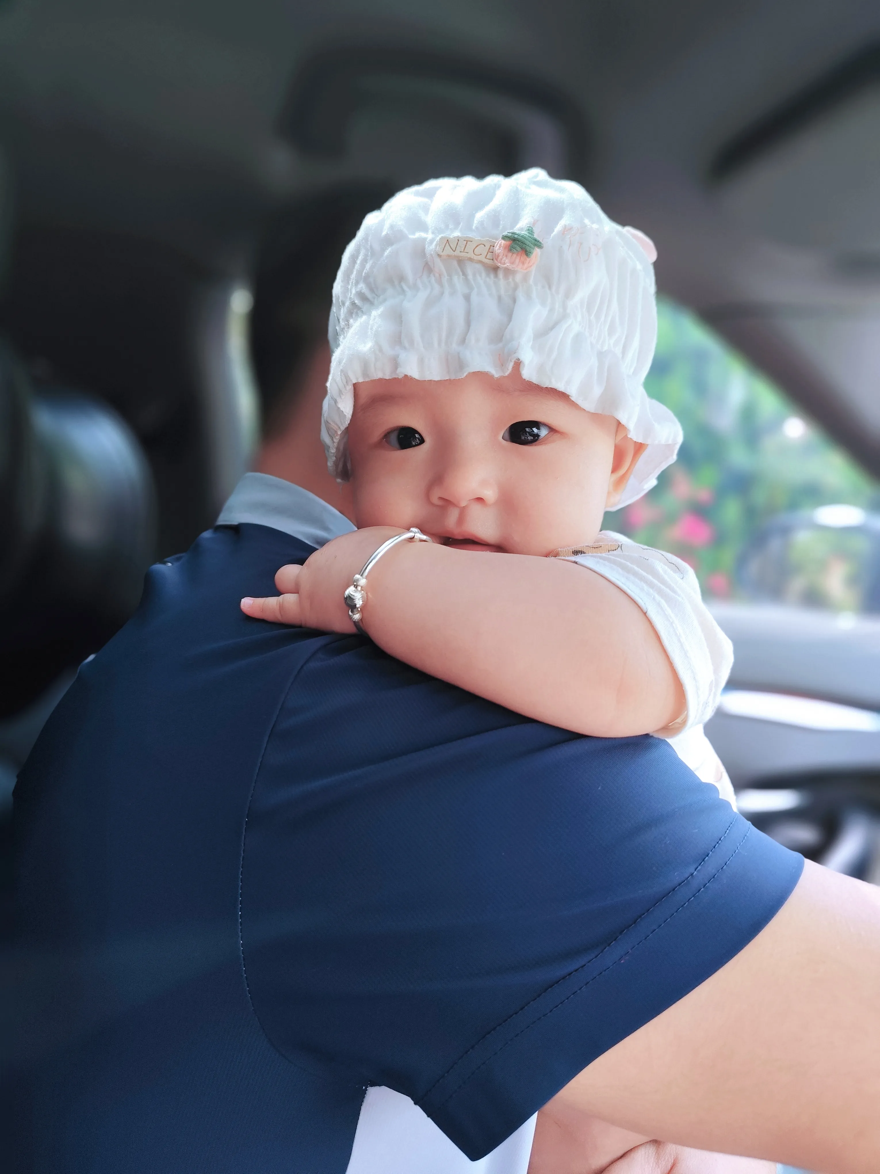 Mũ xô 2 lớp dễ thương mỏng nhẹ, thoáng khí, thích hợp mùa hè