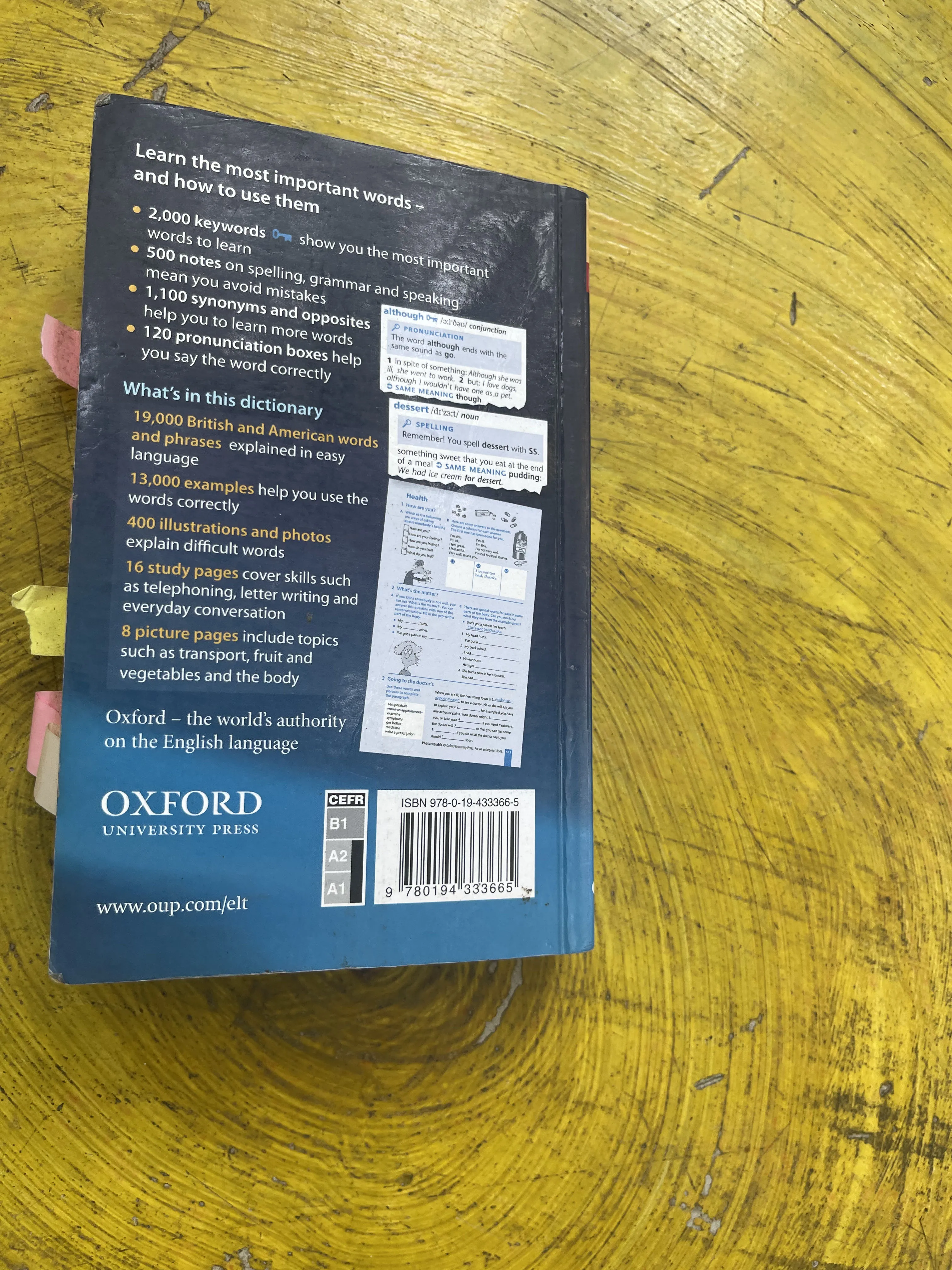 OXFORD BASIC ENGLISH DICTIONARY  596659