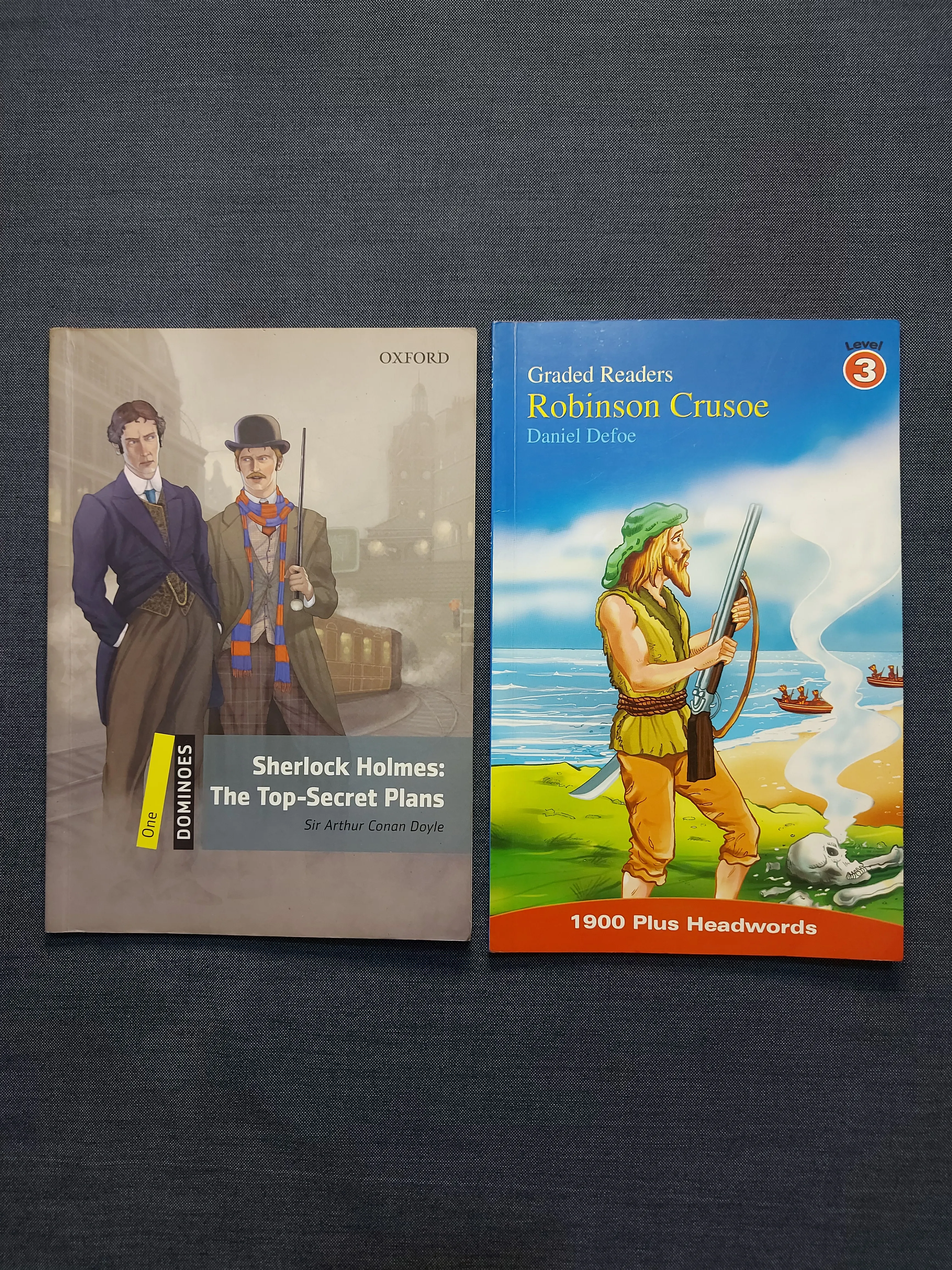 SHERLOCK HOLMES: THE TOP-SECRET PLANS & ROBINSON CRUSOE