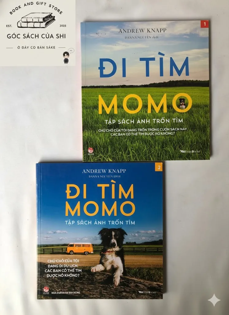 Combo Đi Tìm Momo - Tập Sách Ảnh Trốn Tìm: Tập 1 Và 2 (Bộ 2 Tập) | Andrew Knapp