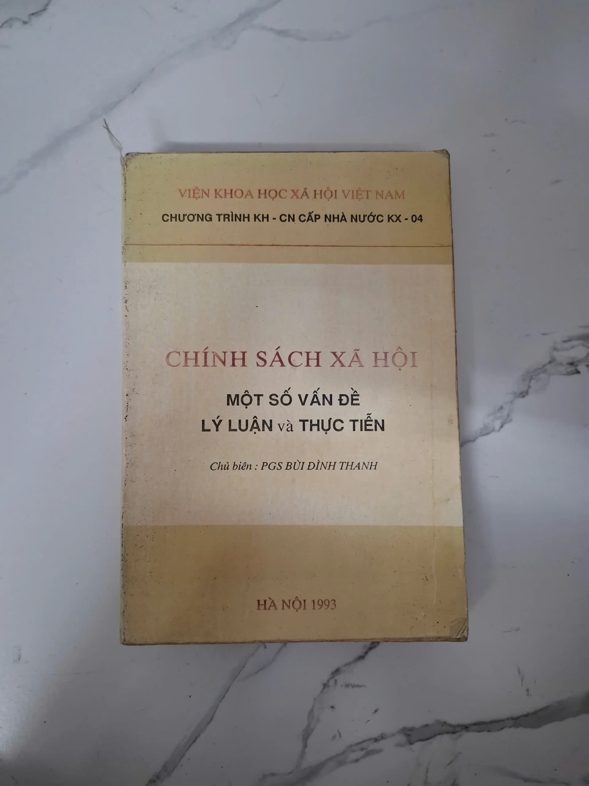 Chính sách xã hội: Một số vấn đề lý luận và thực tiễn - PGS. Bùi Đình Thanh