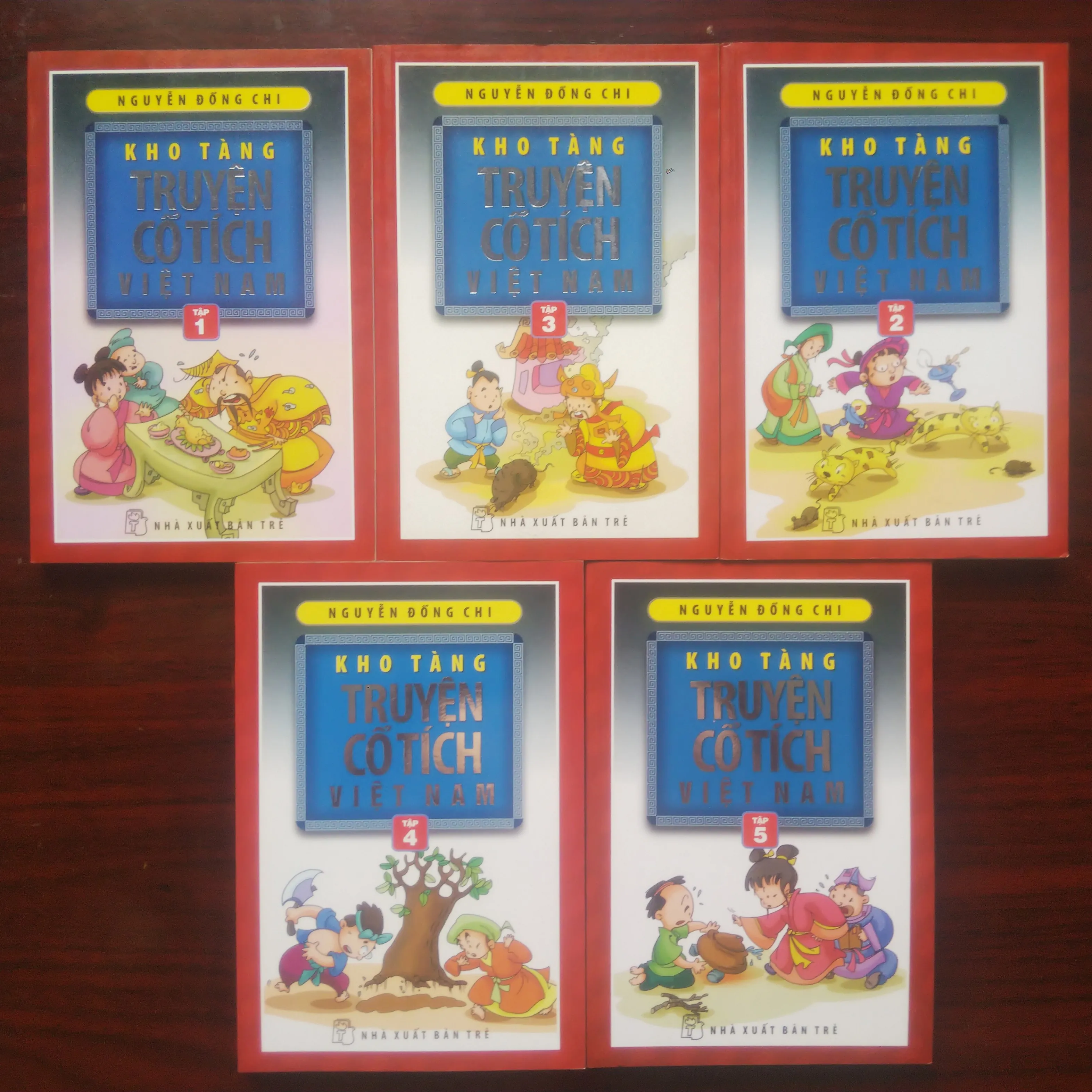 [Sách Văn Học] Kho Tàng Truyện Cổ Tích Việt Nam (Nguyễn Đổng Chi) - Trọn Bộ 5/5 Tập