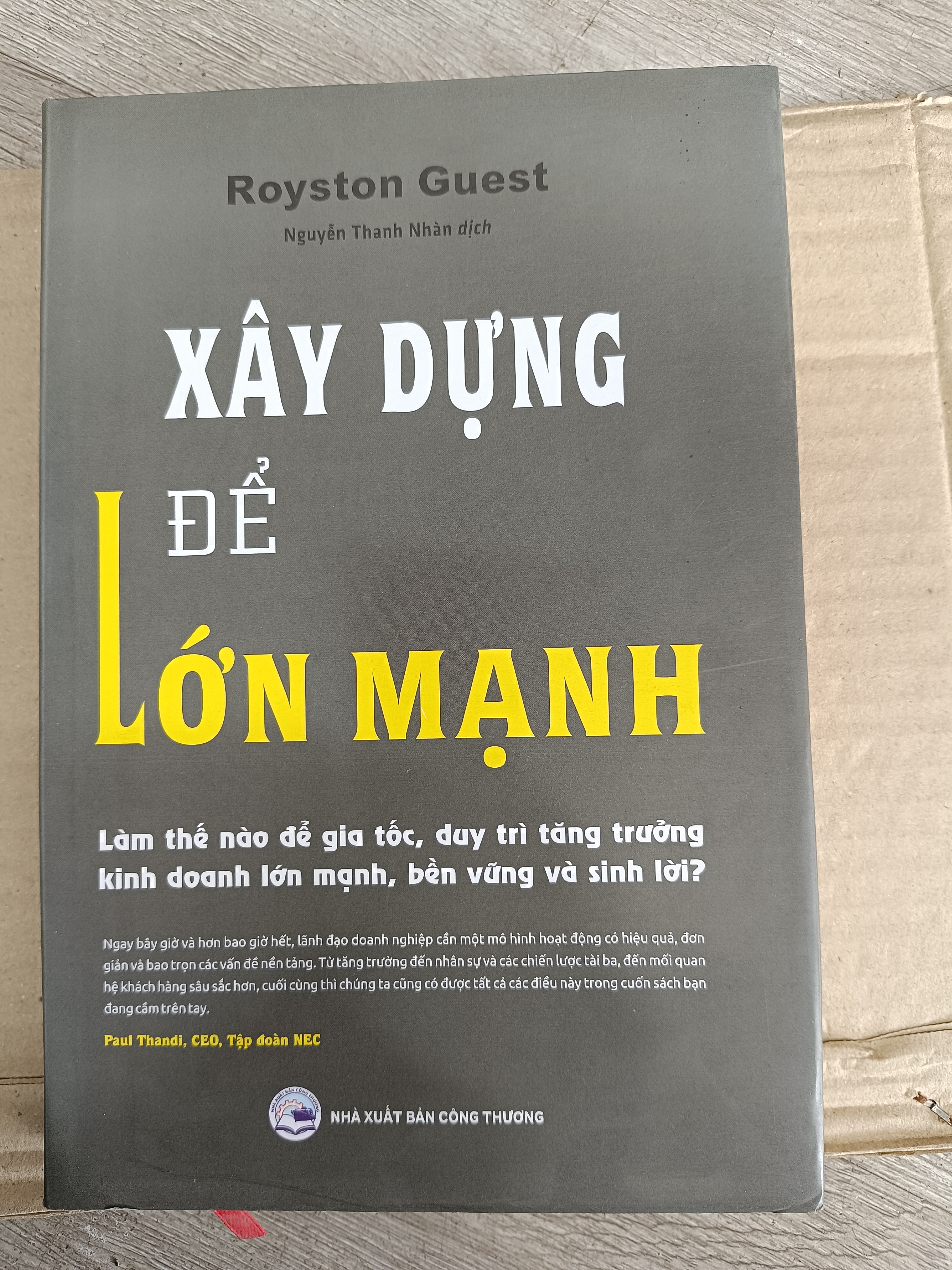 XÂY DỰNG ĐỂ LỚN MẠNH