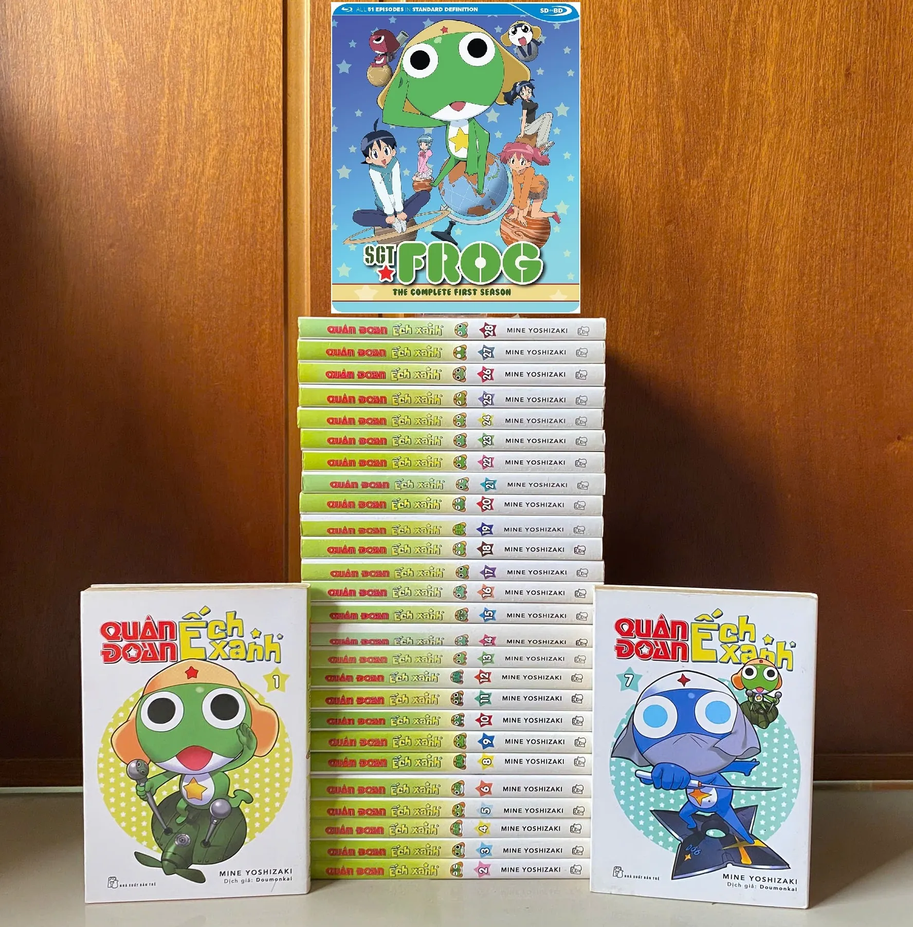 [Truyện Tranh] Quân Đoàn Ếch Xanh Frog Sergeant Keroro (Trọn Bộ 28/28 Tập) Mine Yoshizaki