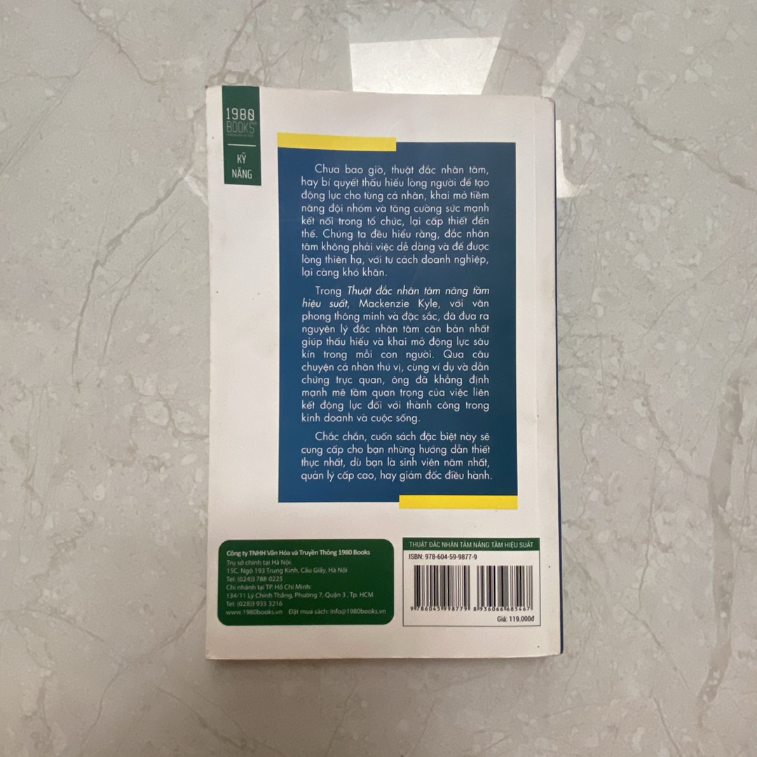 Sách kỹ năng Thuật đắc nhân tâm nâng tầm hiệu suất 307611