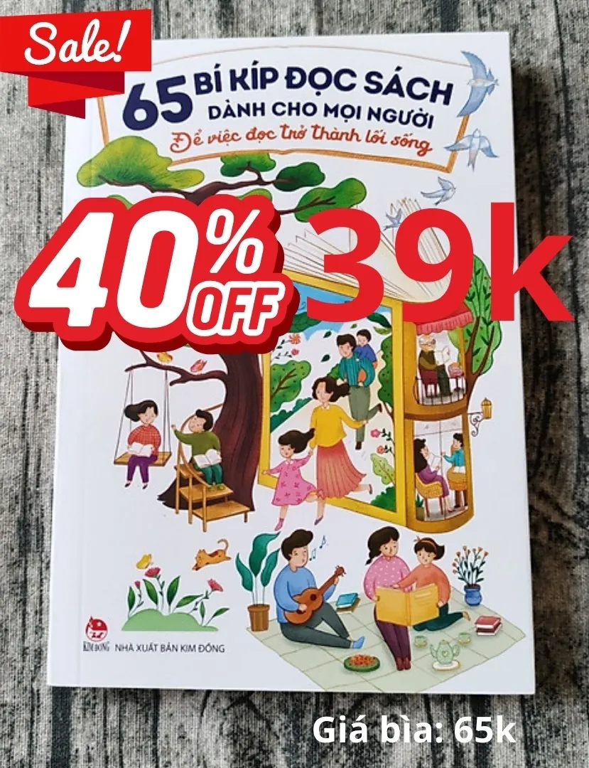 65 bí kíp đọc sách dành cho mọi người