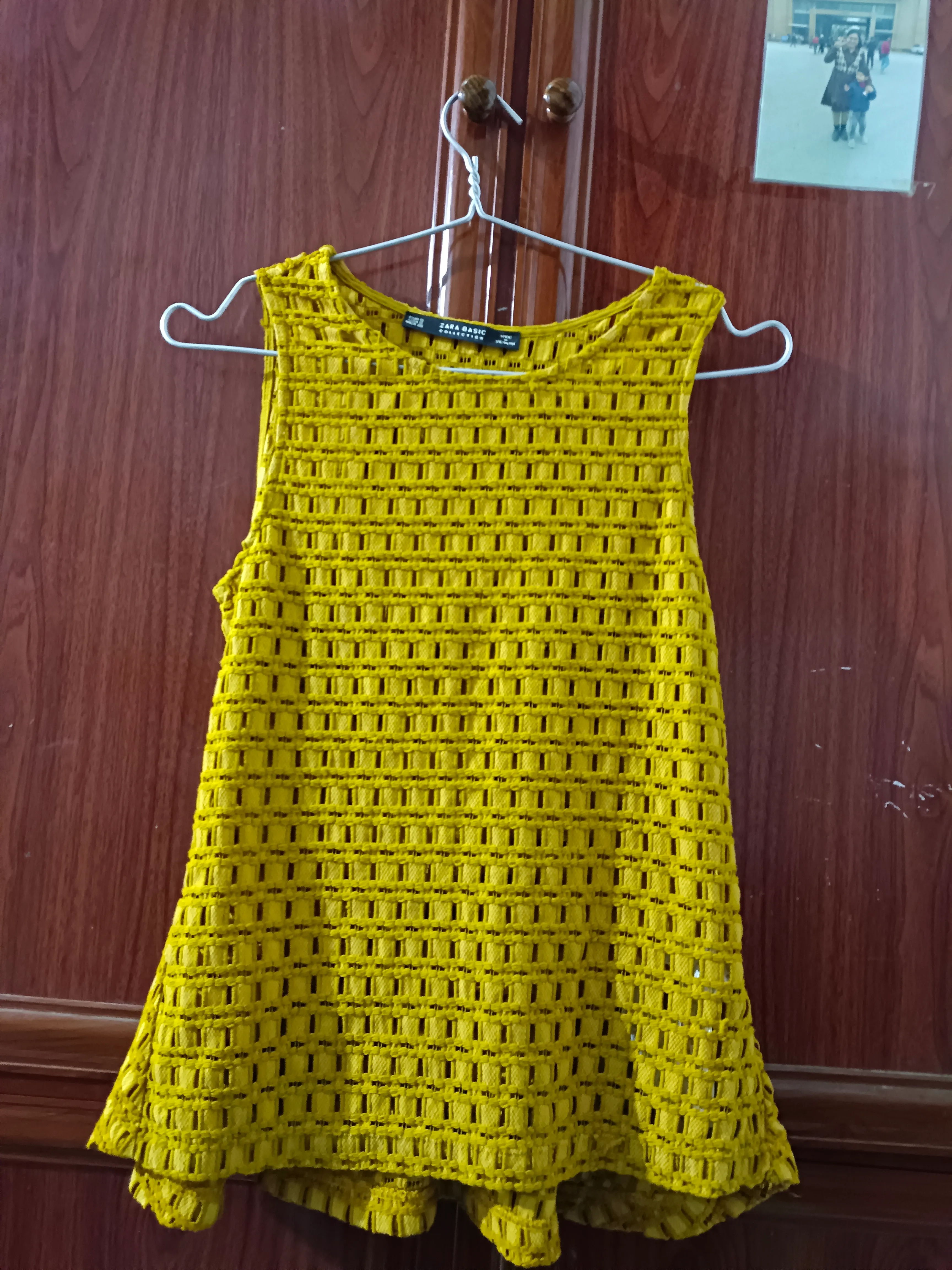 Áo zara thời trang màu vàng