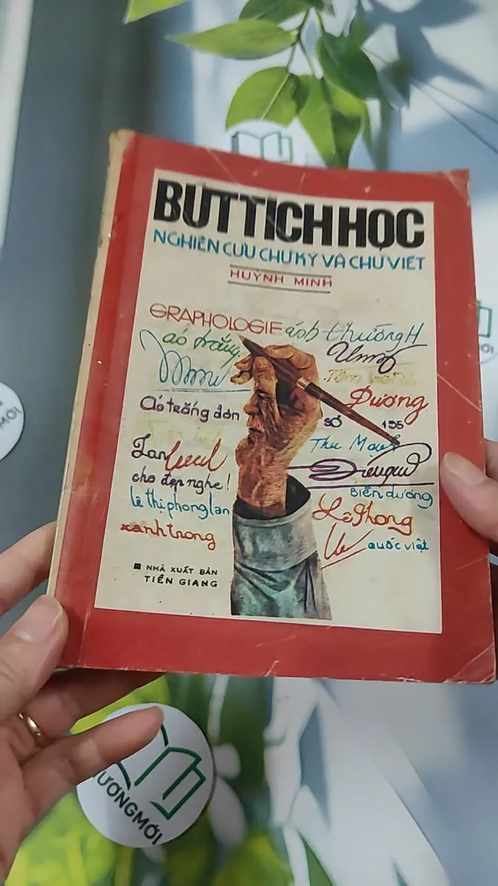 [MIỄN PHÍ BỌC SÁCH] [XƯA] Bút Tích Học (1989) - Huỳnh Minh 776031