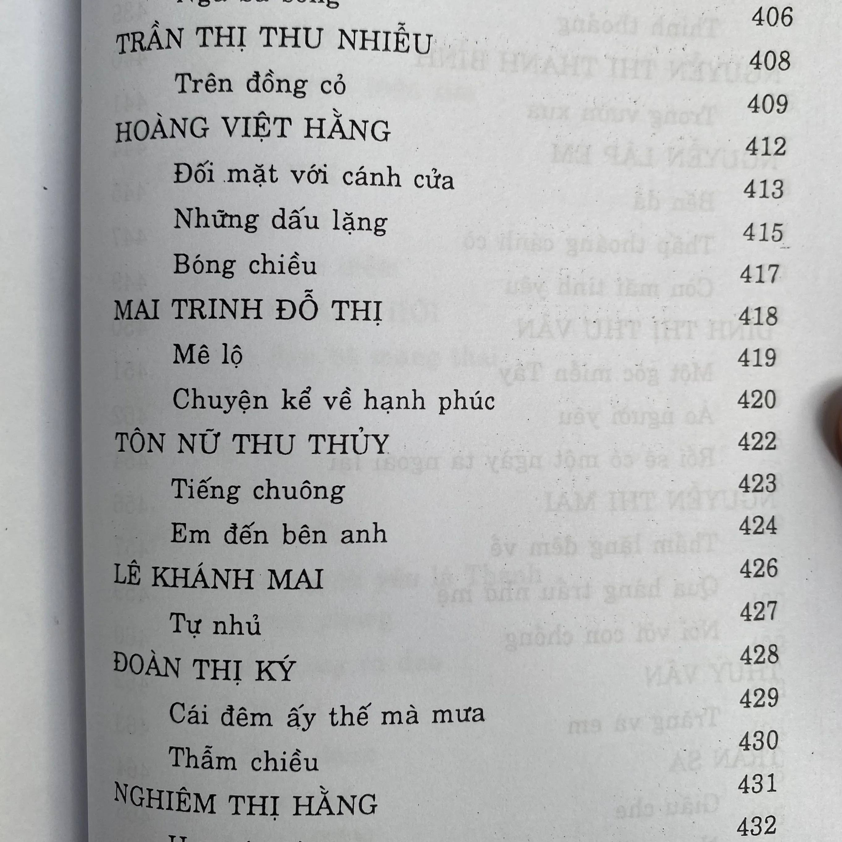 TUYỂN THƠ TÁC GIẢ NỮ VIỆT NAM  752812