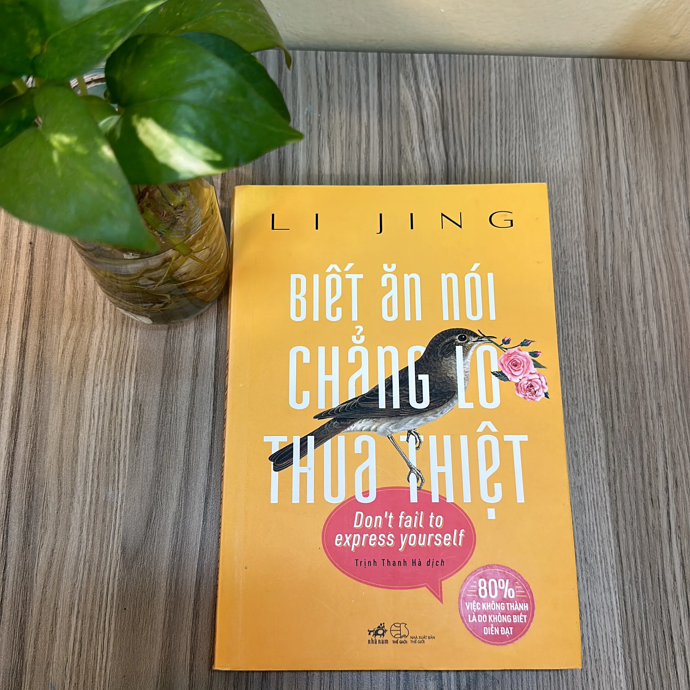 Sách BIẾT ĂN NÓI CHẲNG LO THUA THIỆT - Li Jing ( mới 90%)