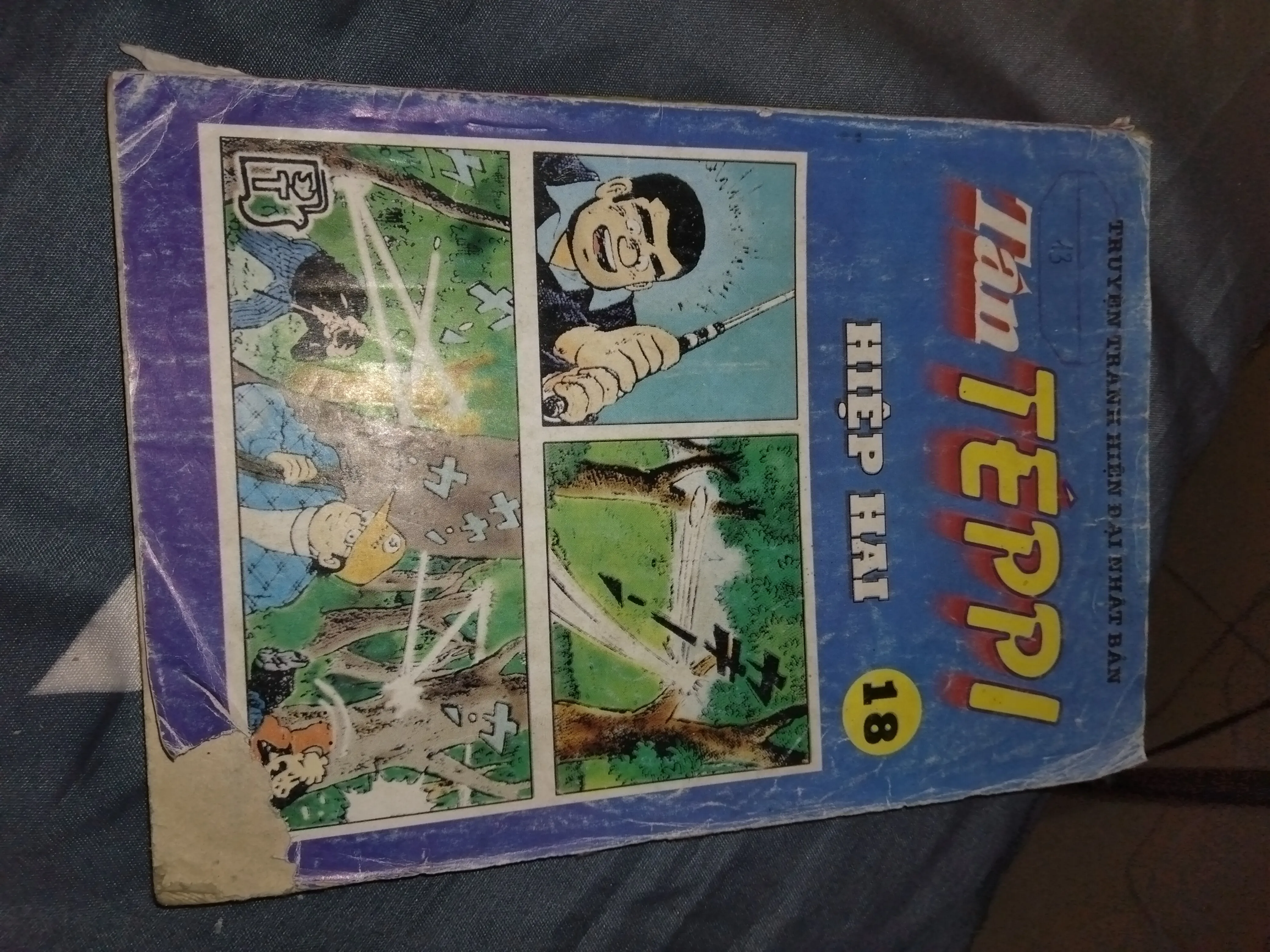 Sách Truyện tranh thiếu nhi Lửa Trên Trời - Truyện Đời Thường cũ 18