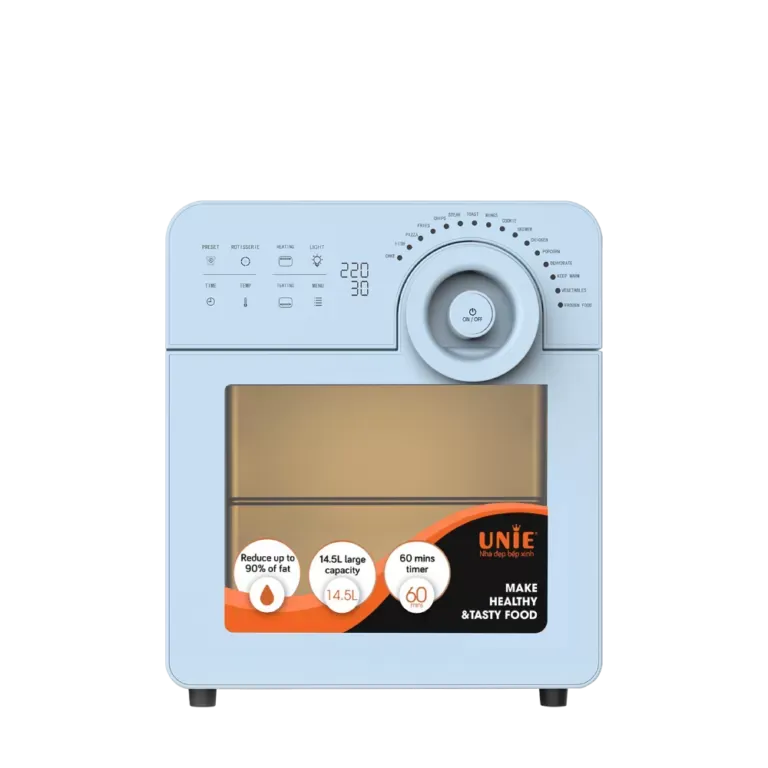 UNIE SKY BLUE – 17 Chế Độ Nấu Tự Động, Thay Thế 9 Thiết Bị Bếp, Inox 304 Siêu Bền!