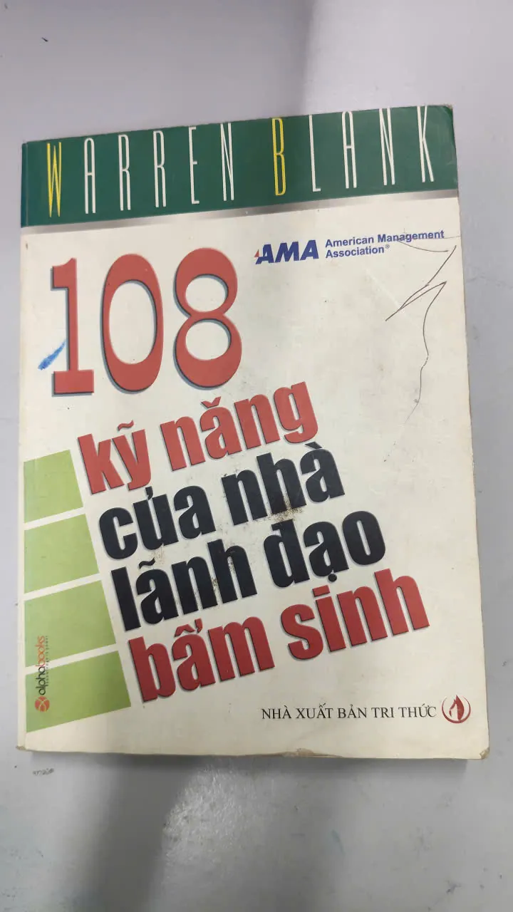 108 Kỹ Năng Của Nhà Lãnh Đạo Bẩm Sinh – Warren Blank