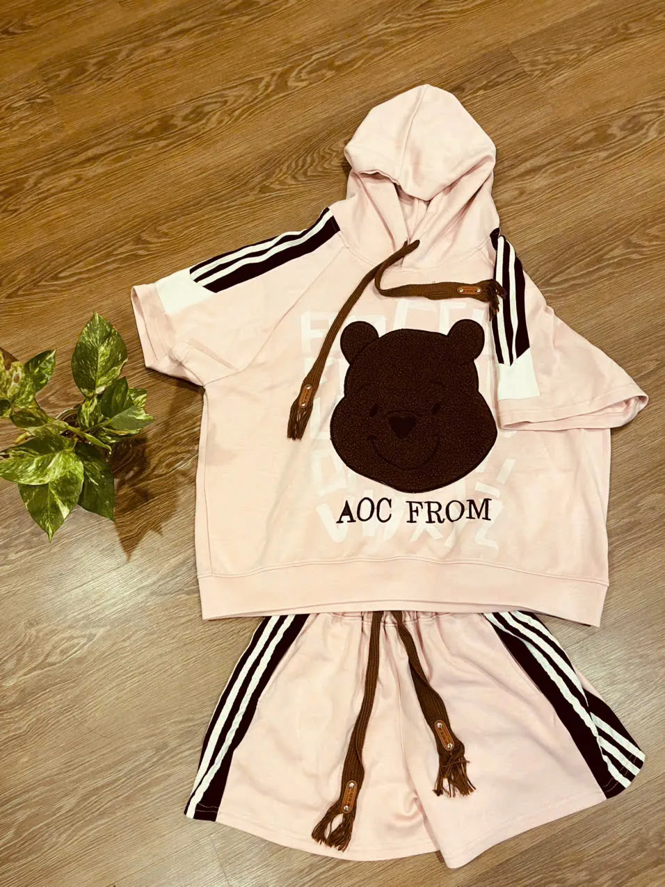 Bộ short nỉ mặc nhà