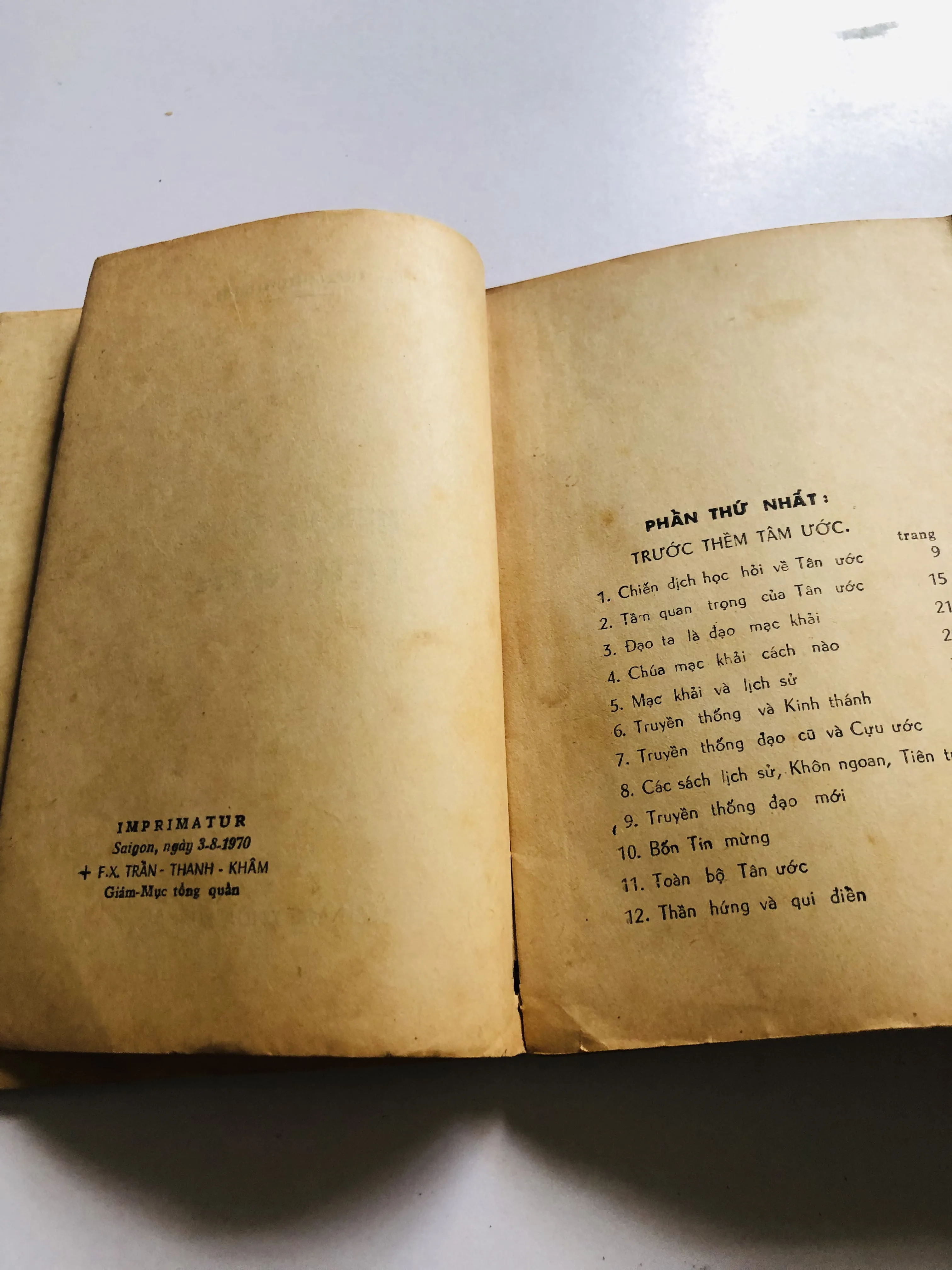 MẾN SỐNG TÂN ƯỚC – LM Trần Hữu Thanh 1970 752810