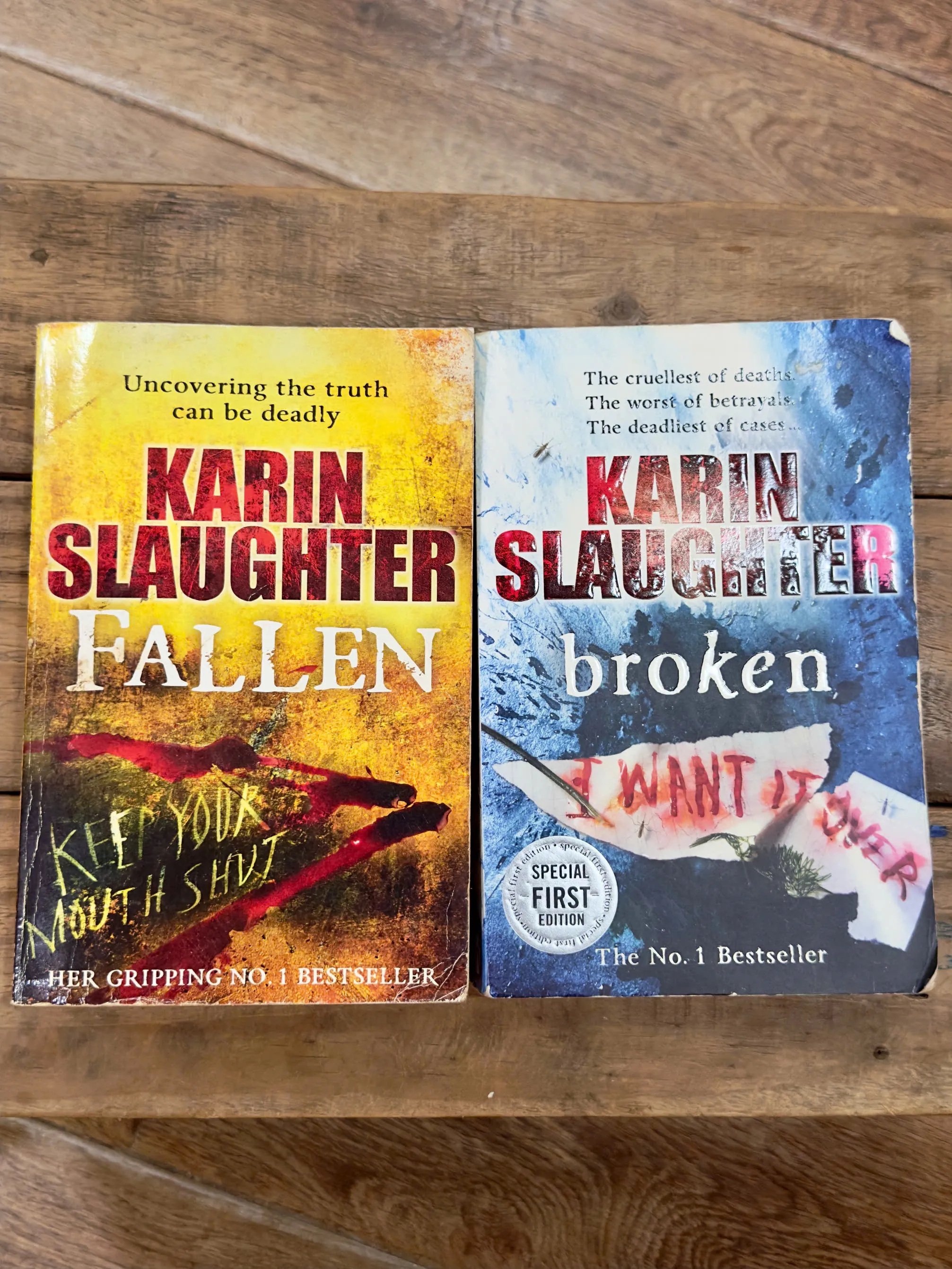 Combo sách Karin Slaughter - Fallen & Broken