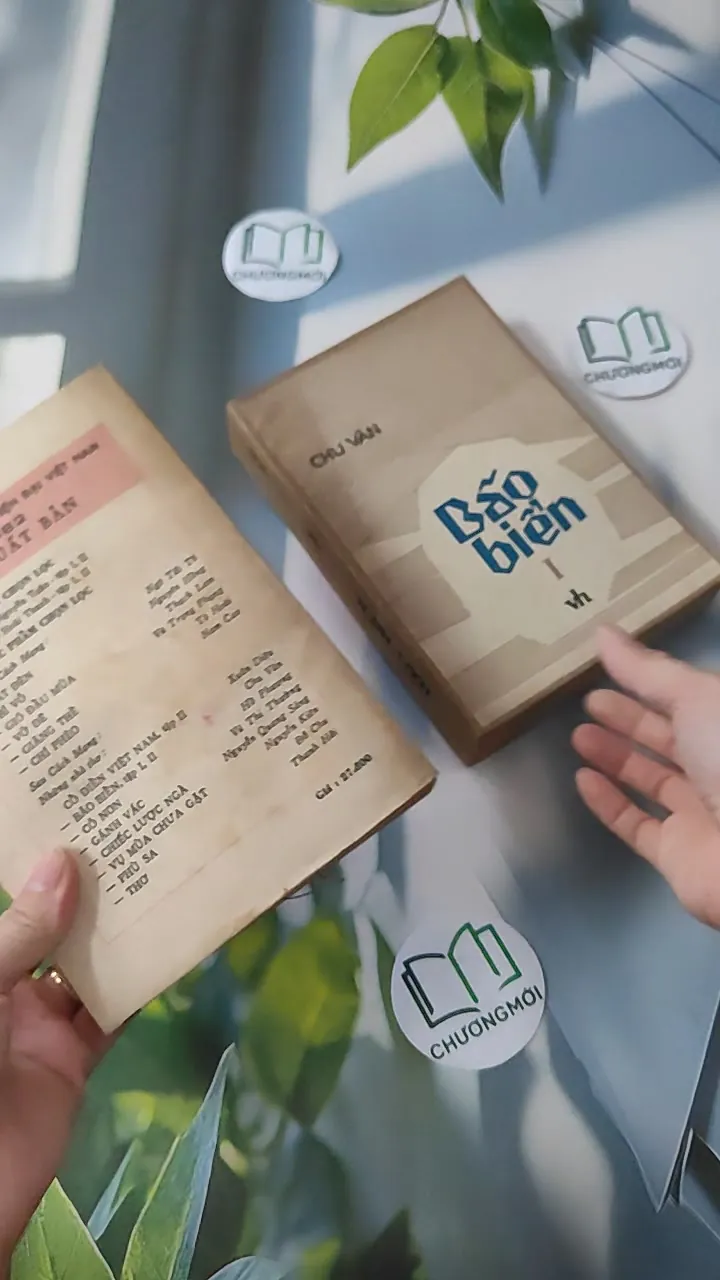 [MIỄN PHÍ BỌC SÁCH] [XƯA] Bộ Bão Biển 1, 2 (1982) - Chu Văn 997622