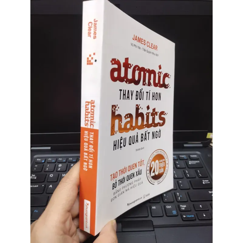 Sách - Atomic Habit - thay đổi tí hon, hiệu quả bất ngờ
