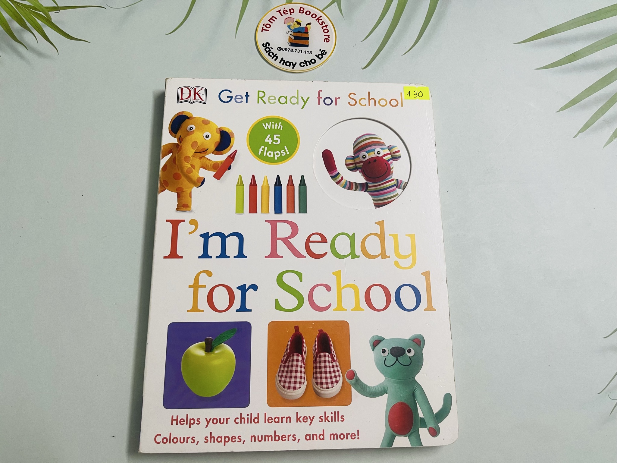 Sách lật mở DK Get Ready for School  