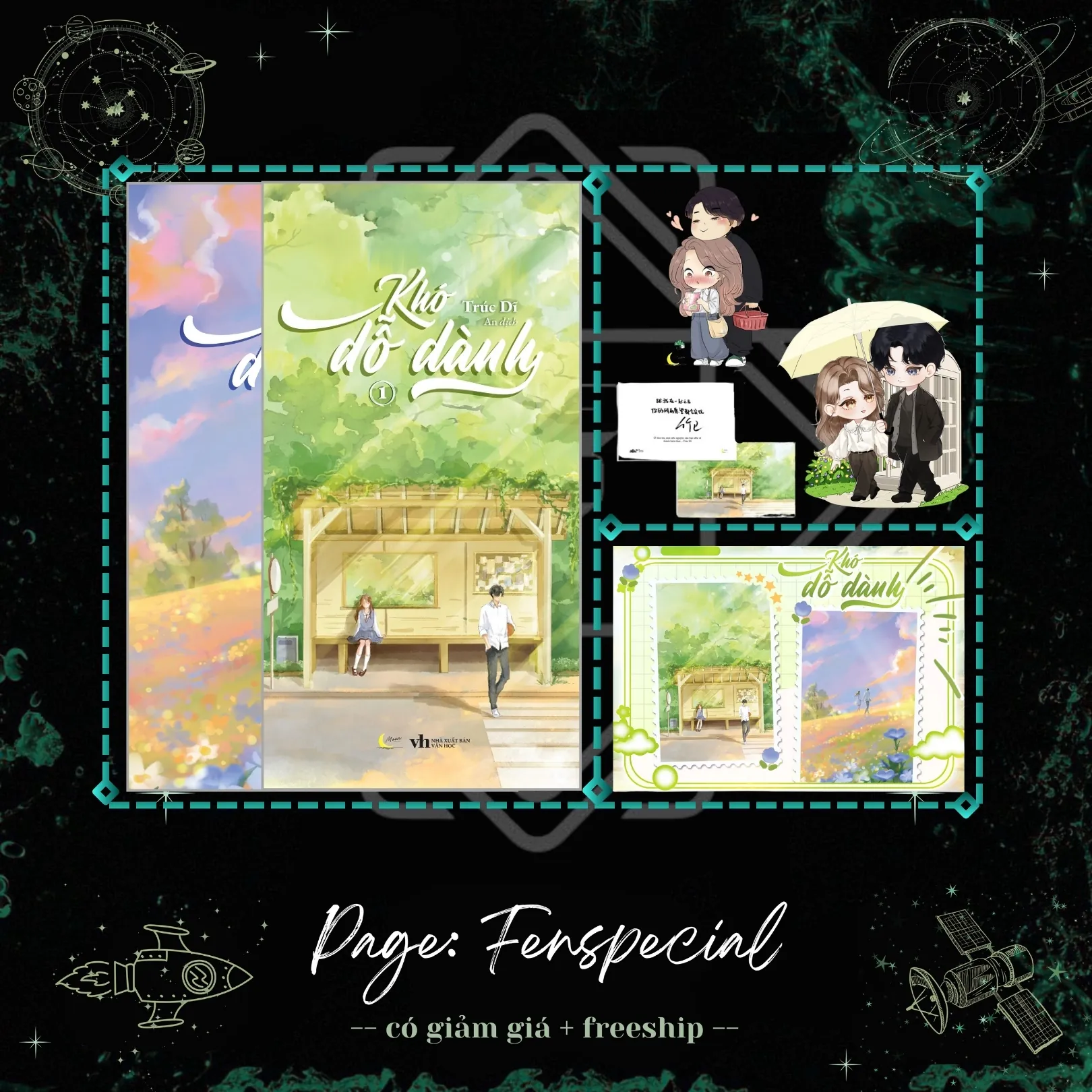 Bản Đặc Biệt - Khó Dỗ Dành - Tập 1 + Tập 2 + Quà 1tr - Fenspecial