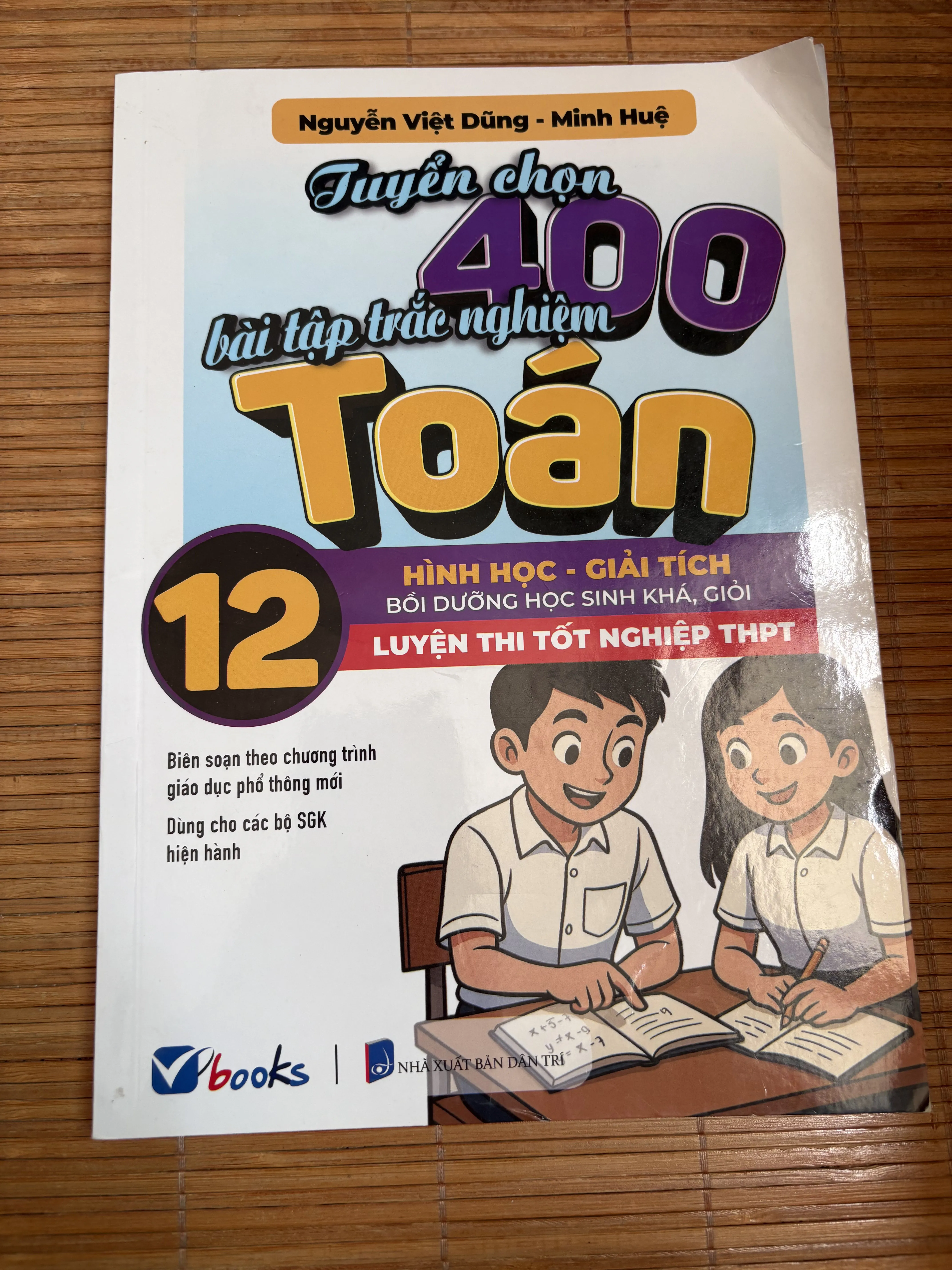 Trắc nghiệm toán 12 